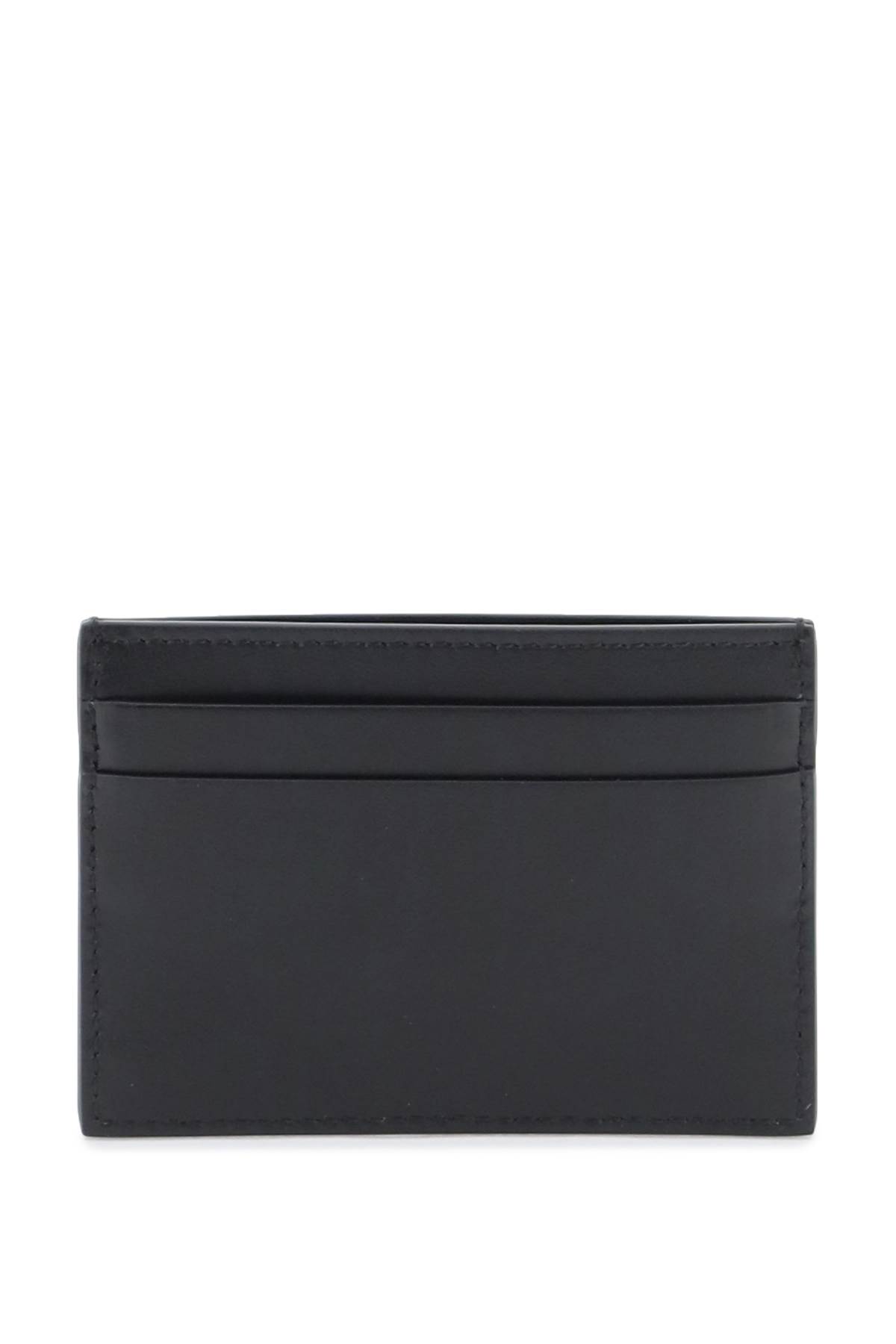 Shop Off-white Bookish Logo Card Holder In Nero/bianco