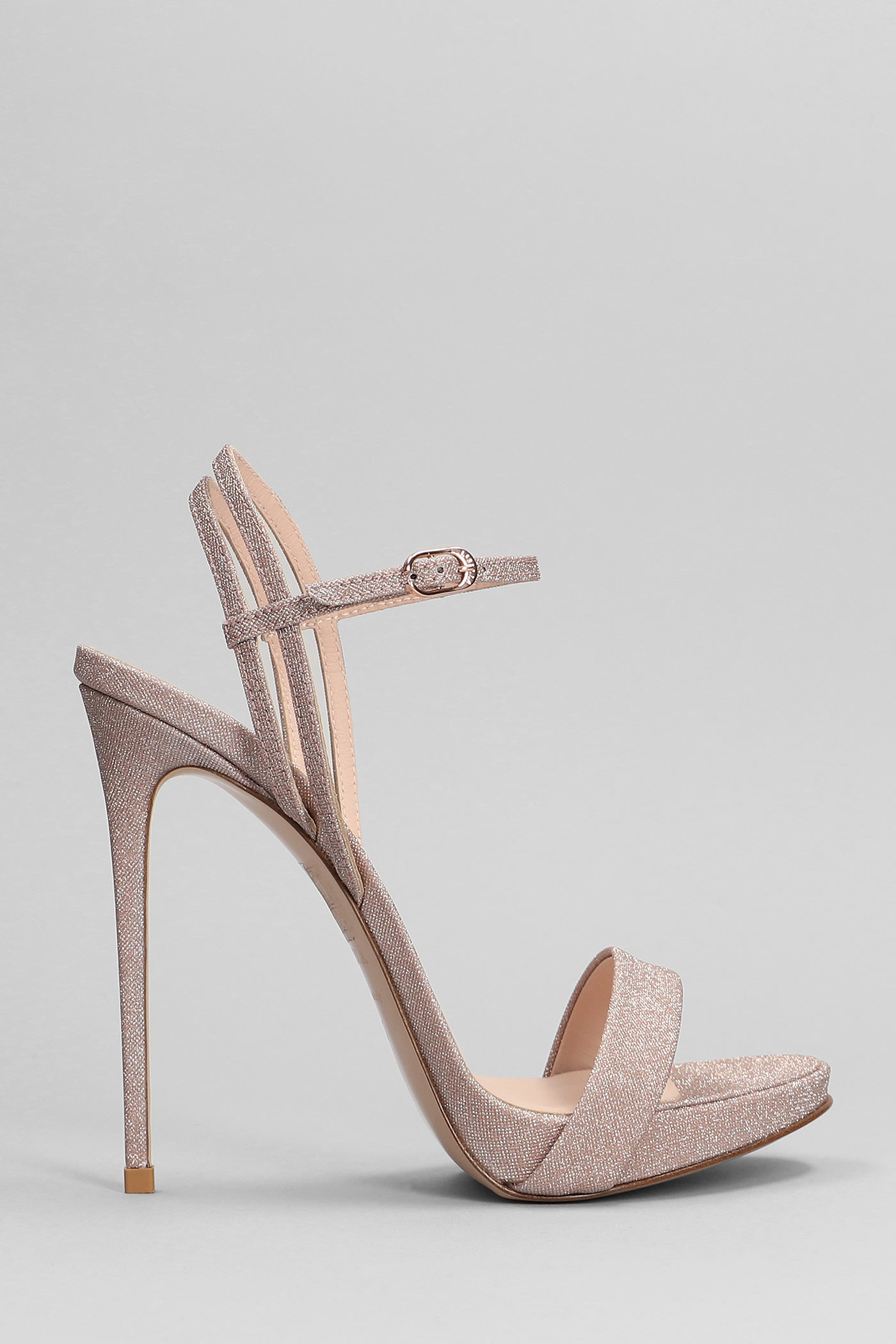 Le Silla Jewels 105mm fringe-detail sandals - Black