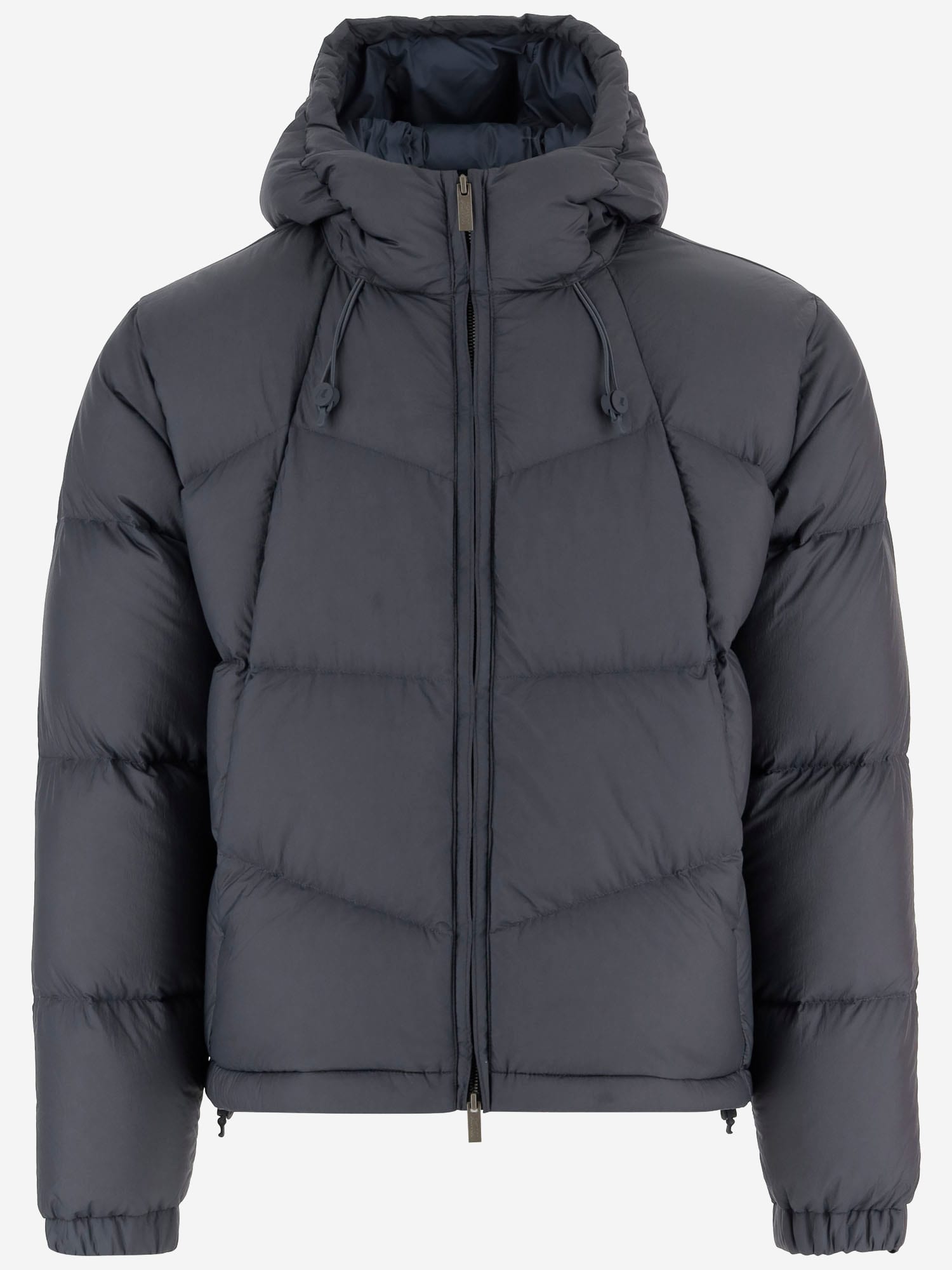 K-way Quill Thermo Light Ripstop Puffer Jacket In Gray