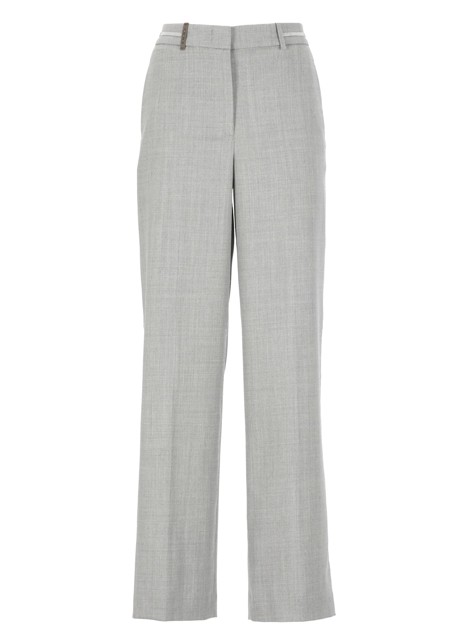 PESERICO WOOL TROUSERS 