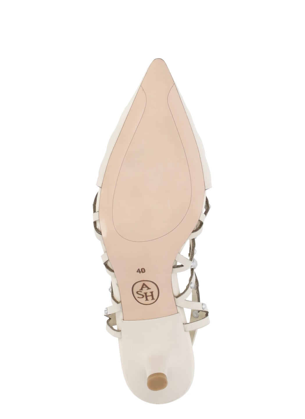 Ash Ivory Bizarre Slingback In Neutral