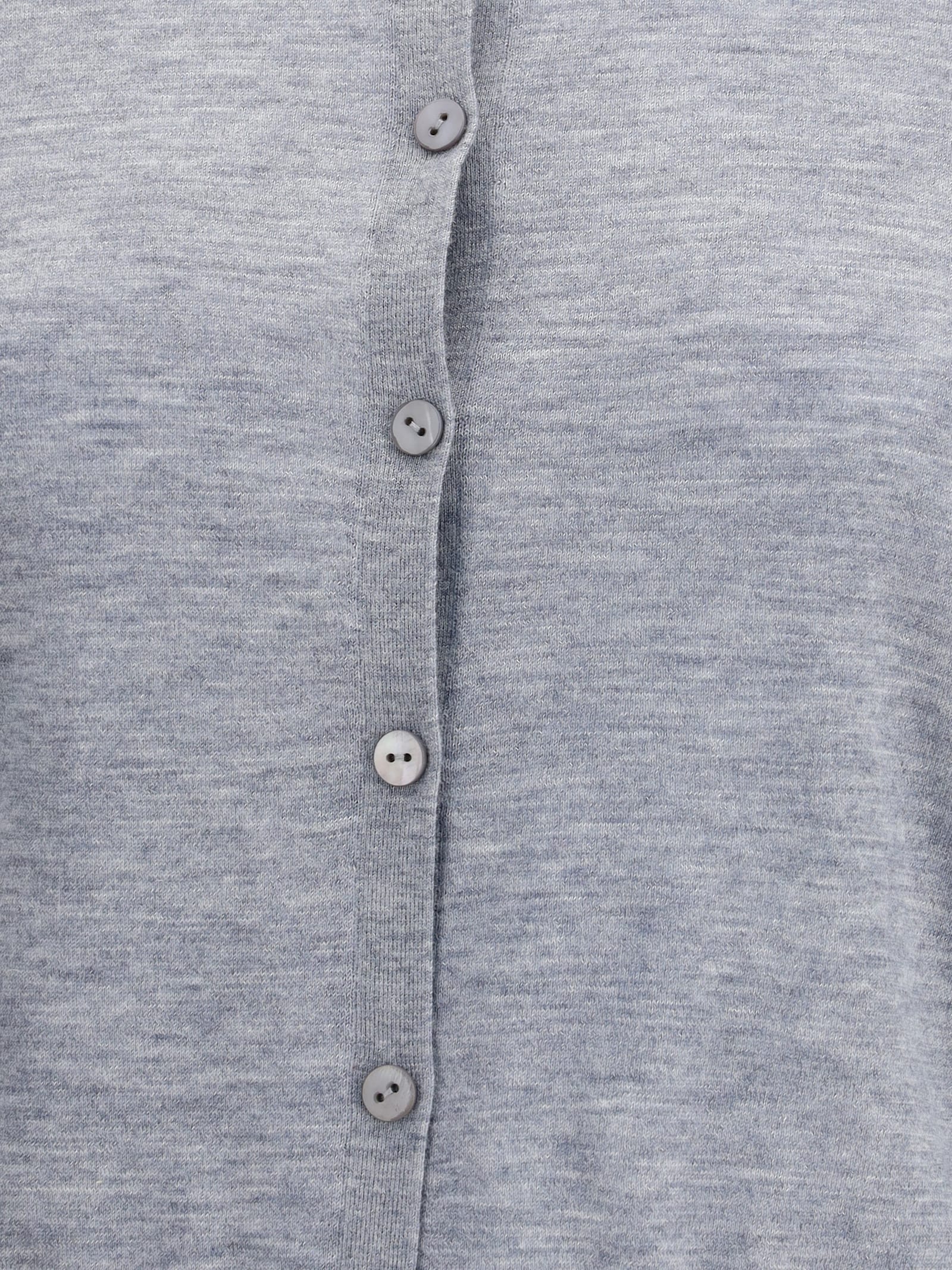 Lisa Yang Charlotte Cardigan In Gray