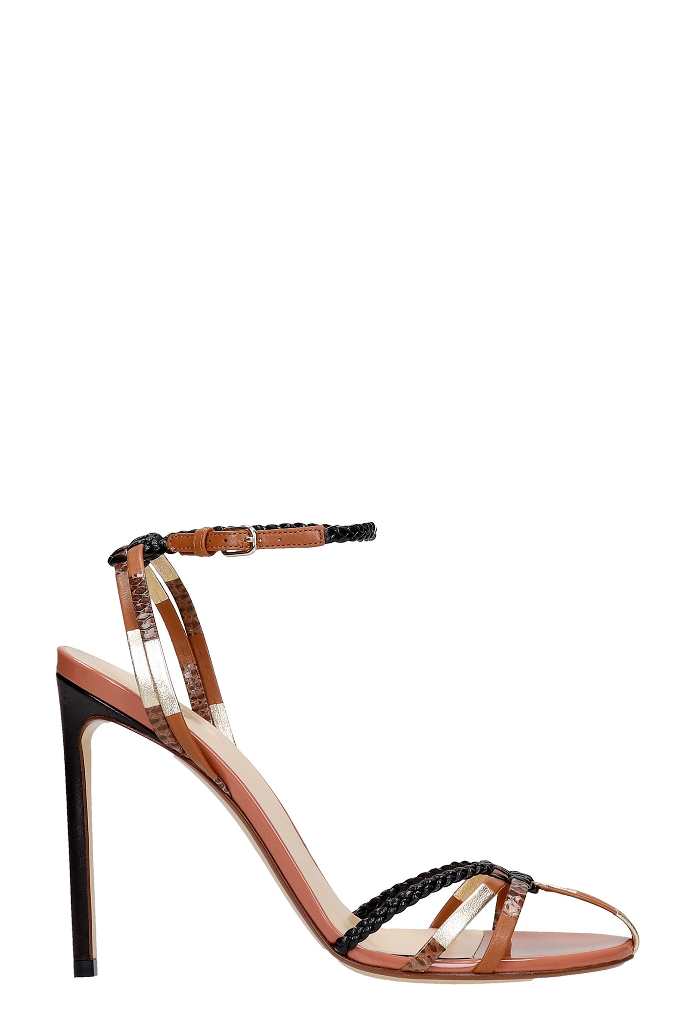 Francesco Russo Sandals In Leather Color Leather