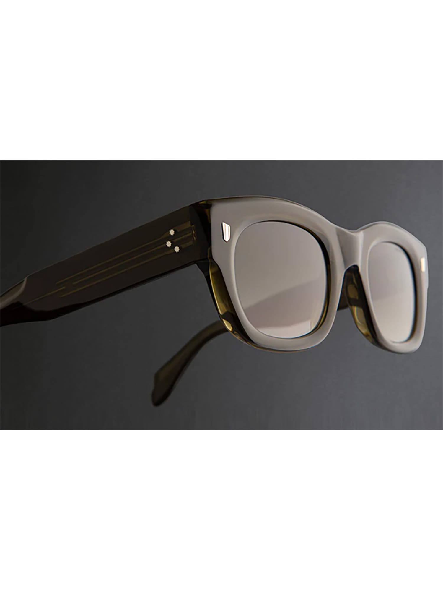 Cutler And Gross 9261 Sunglasses In Brown