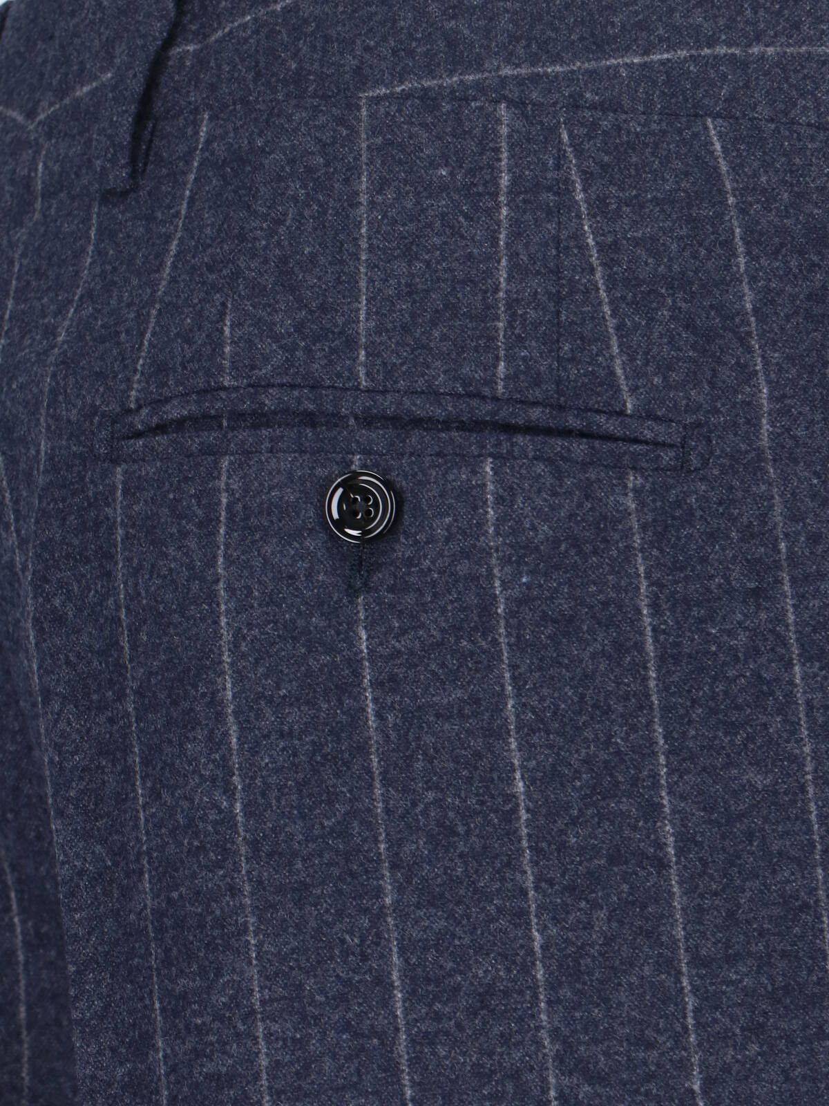 Lardini Virgin Wool And Cashmere Pants In Blue