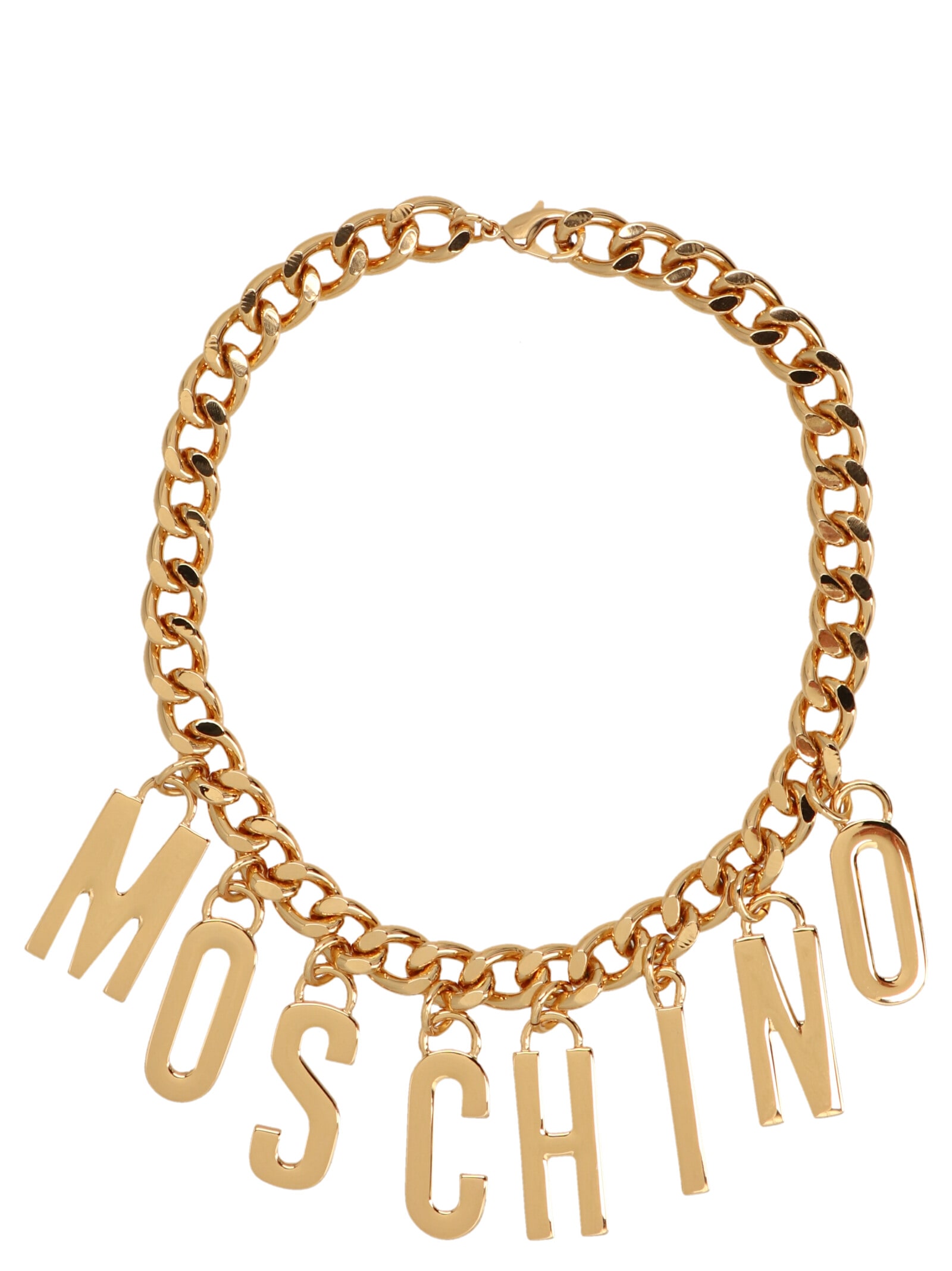 Moschino Logo Necklace