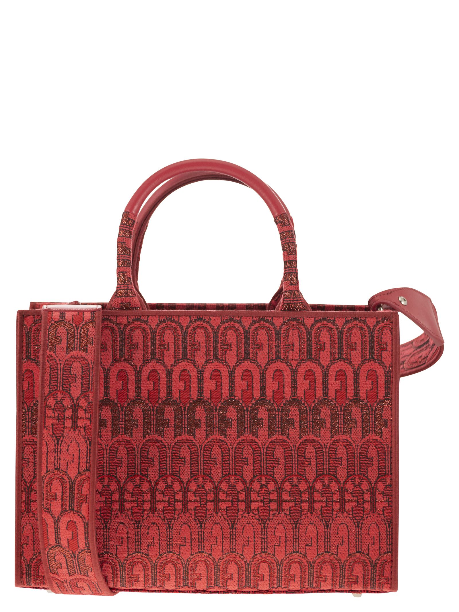 Shop Furla Opportunity - Tote Bag Small In Toni Rosso
