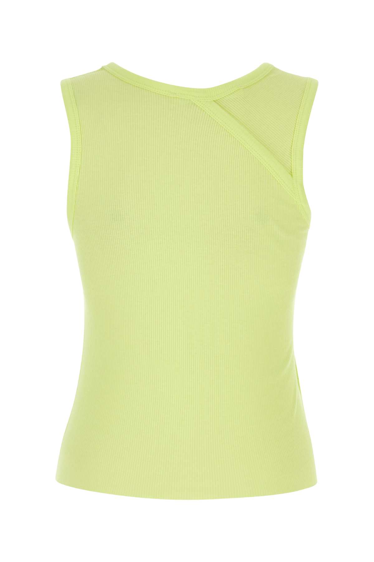 Alyx Fluo Yellow Cotton T-top In Ylw0042