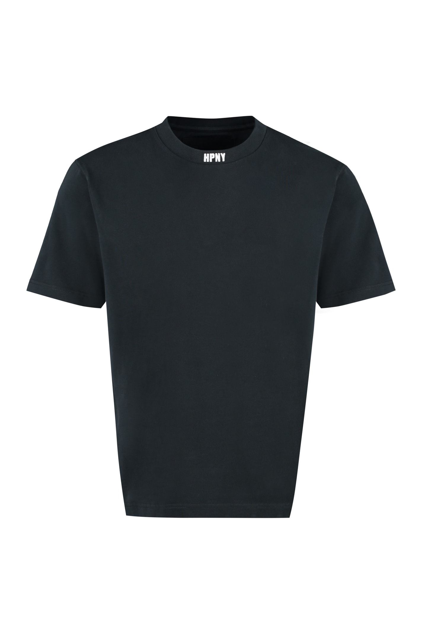 Heron Preston Cotton Crew-neck T-shirt In Black