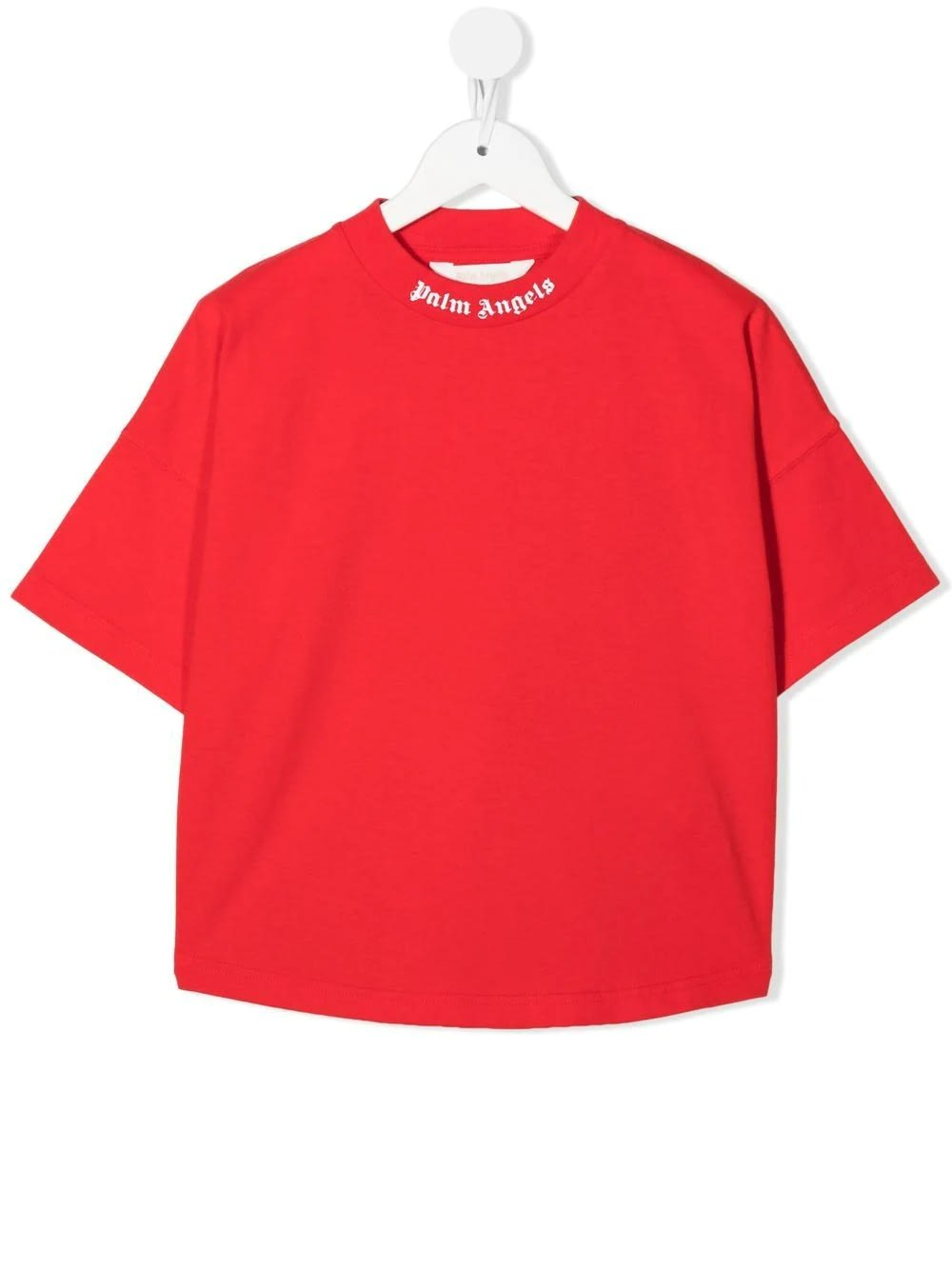 Palm Angels Kids Red Logo T-shirt