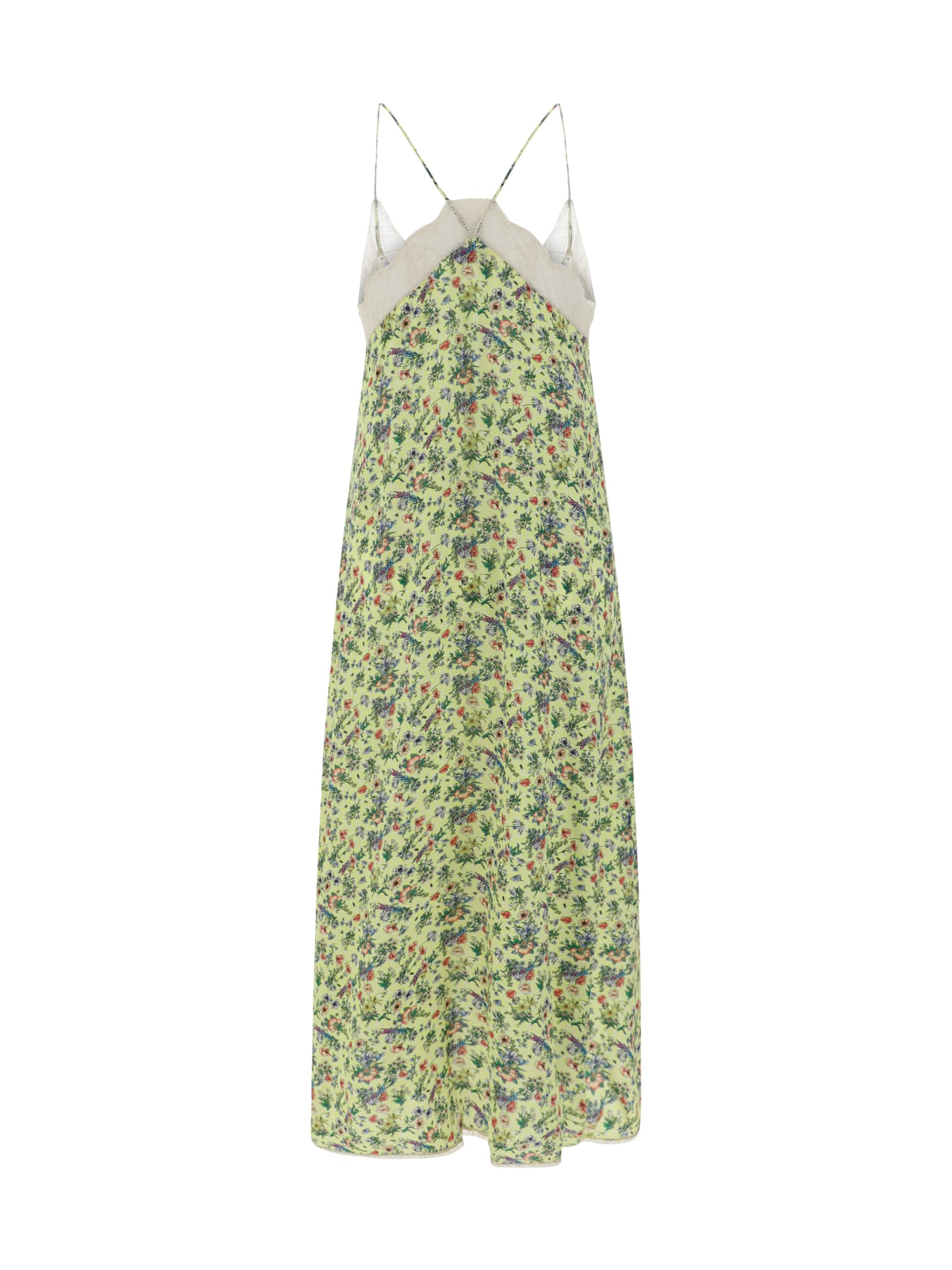 Shop Zadig &amp; Voltaire Long Dress In Cedra