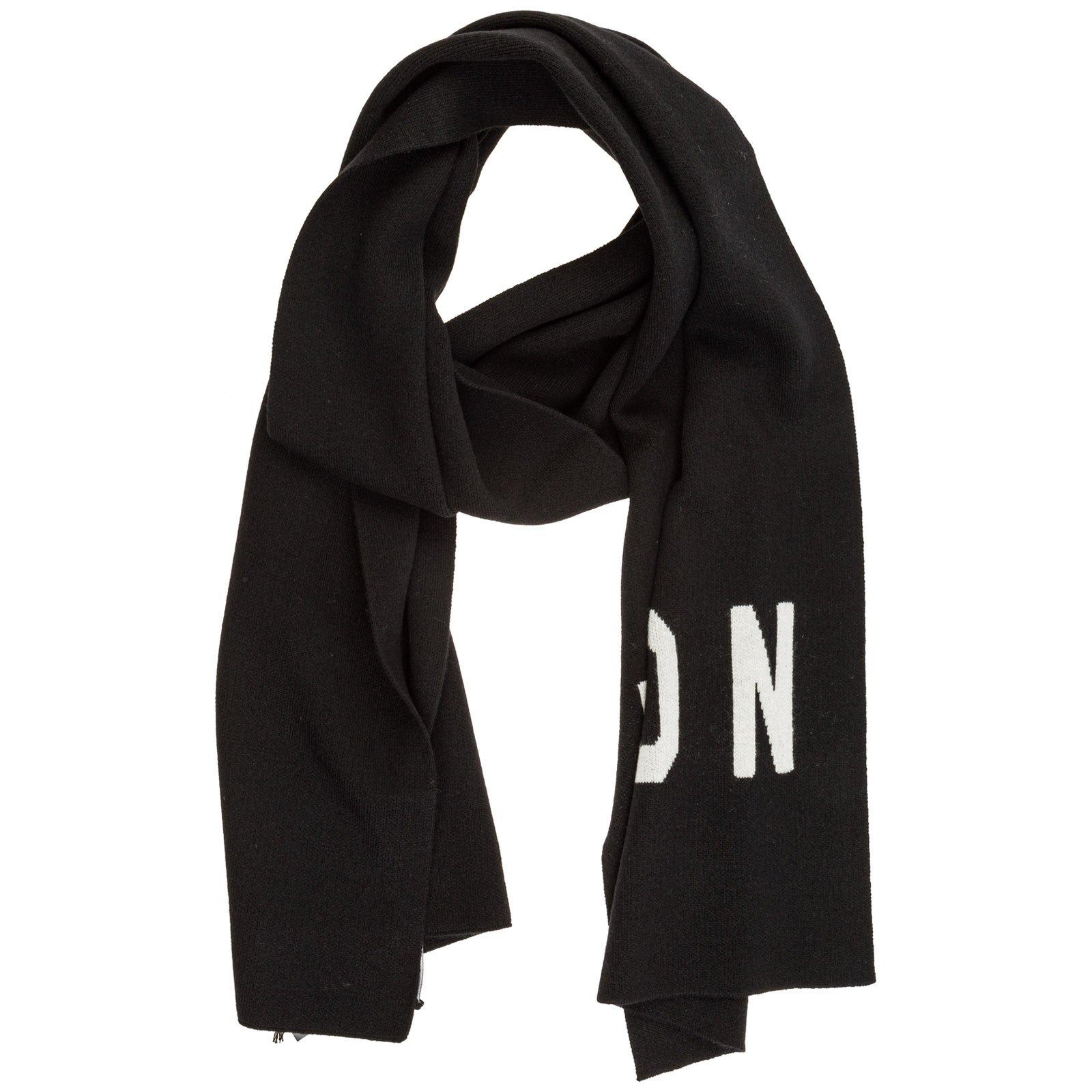 Icon Intarsia Knitted Scarf