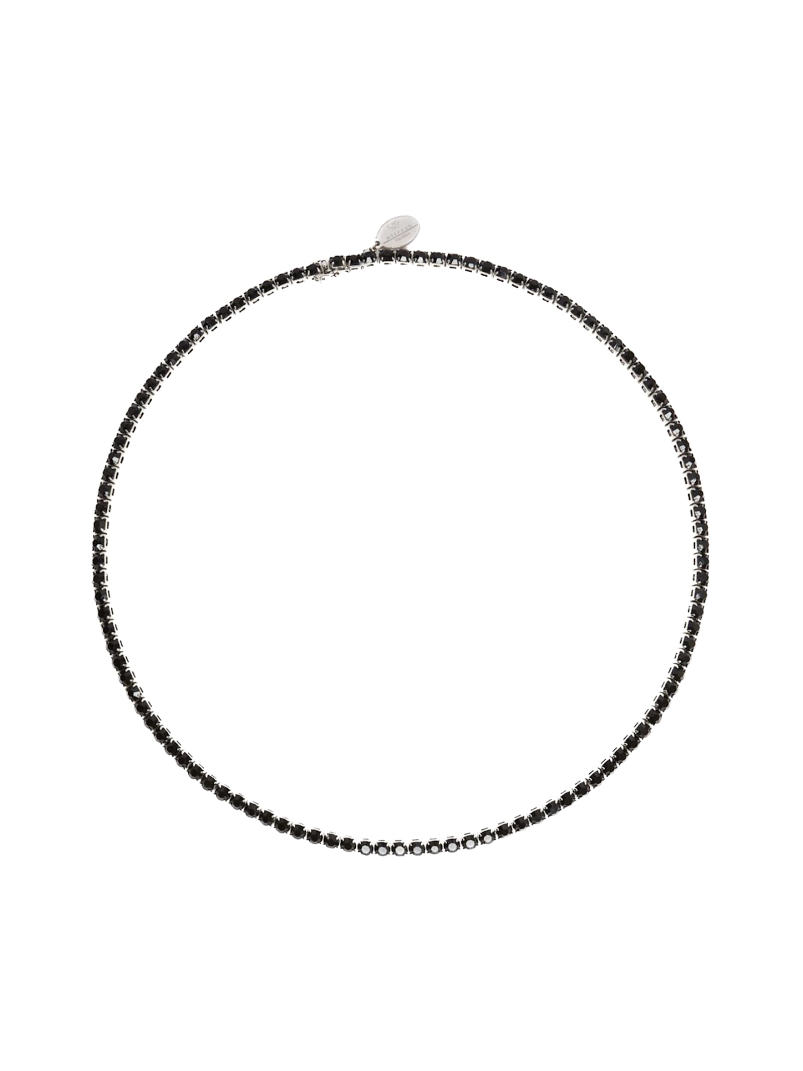 Lodola Tennis Necklace With Rhinestones