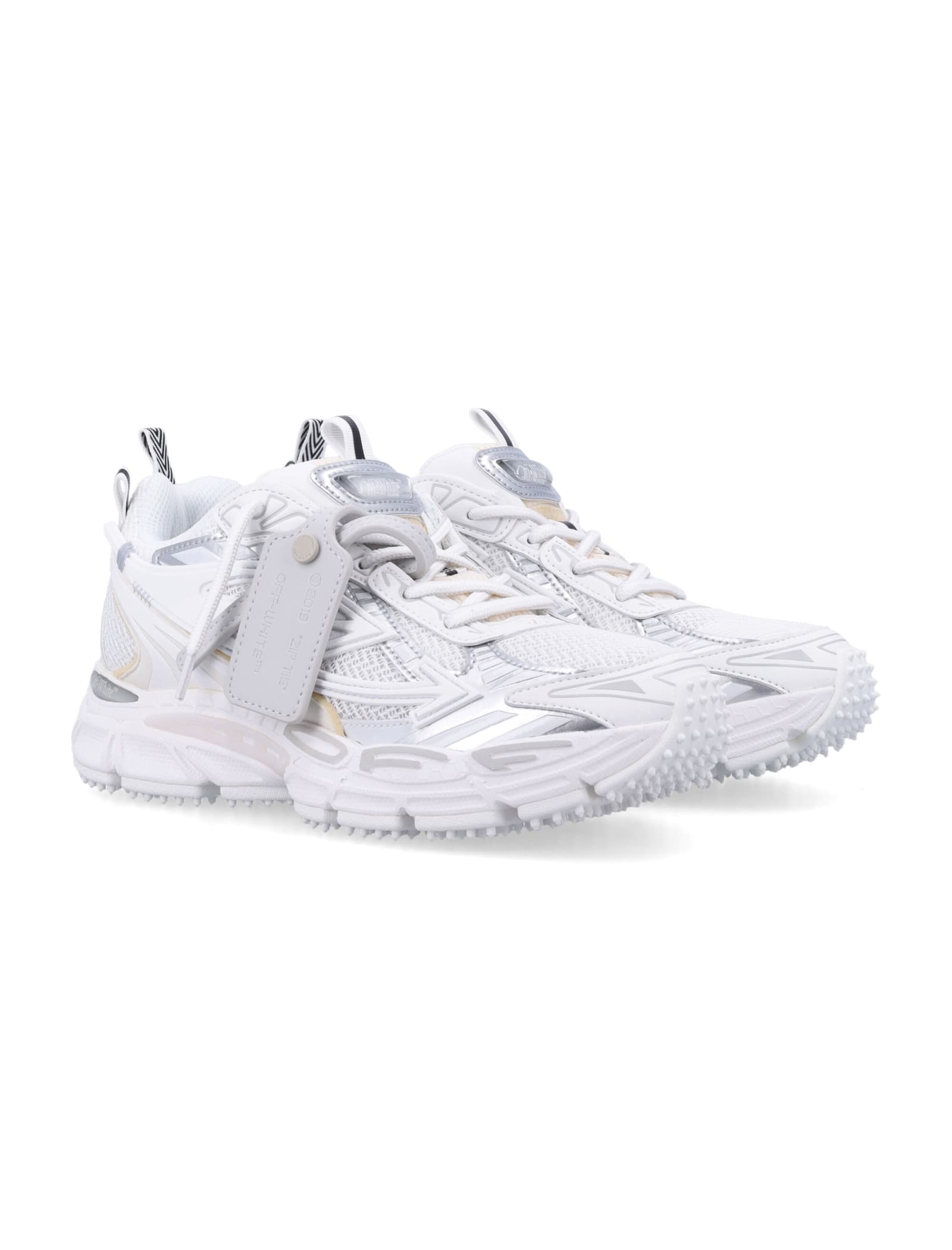 Shop Off-white Be Right Back Sneakers In White White