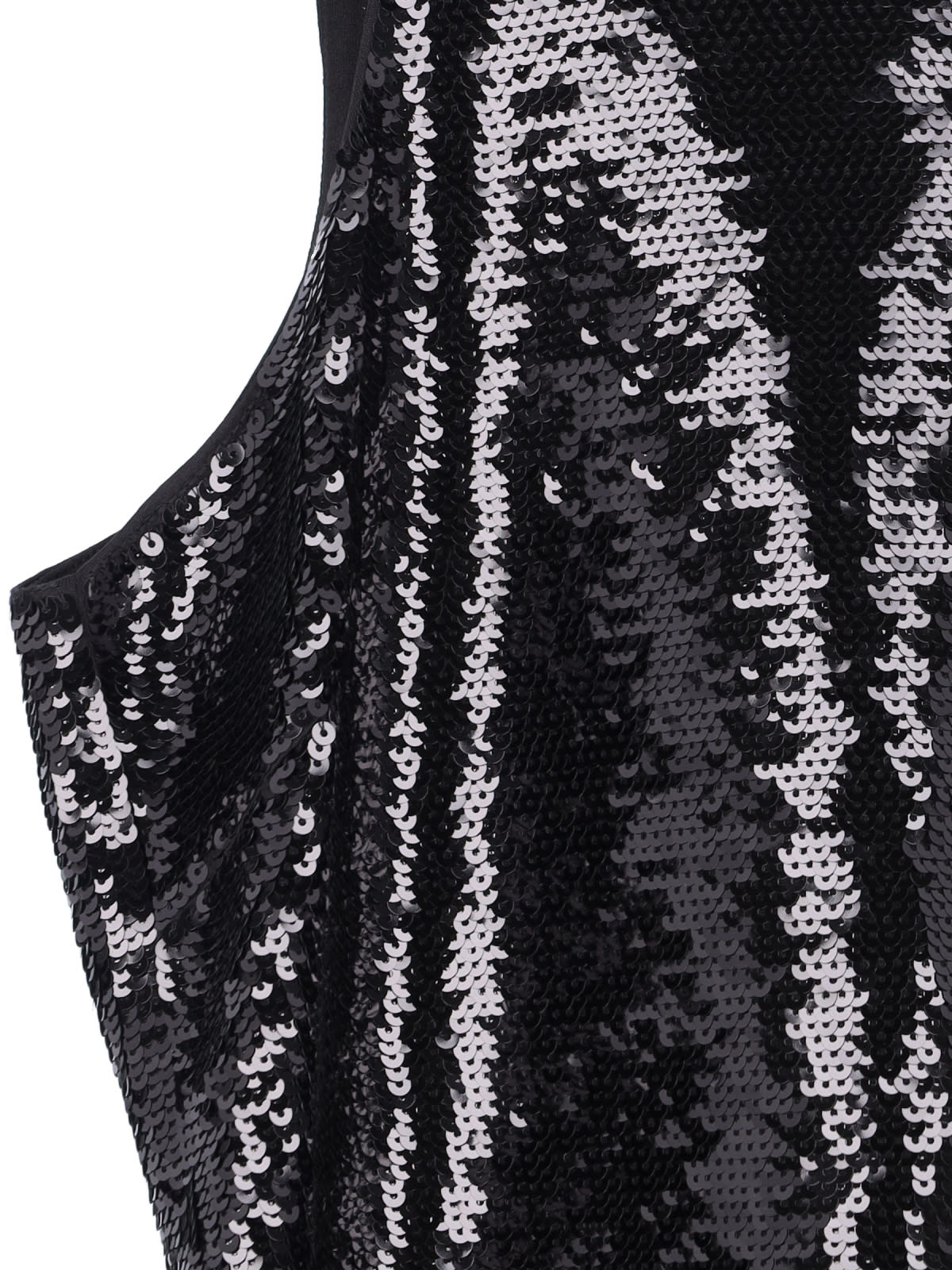 Shop Michael Kors Sequin Mini Dress In Black