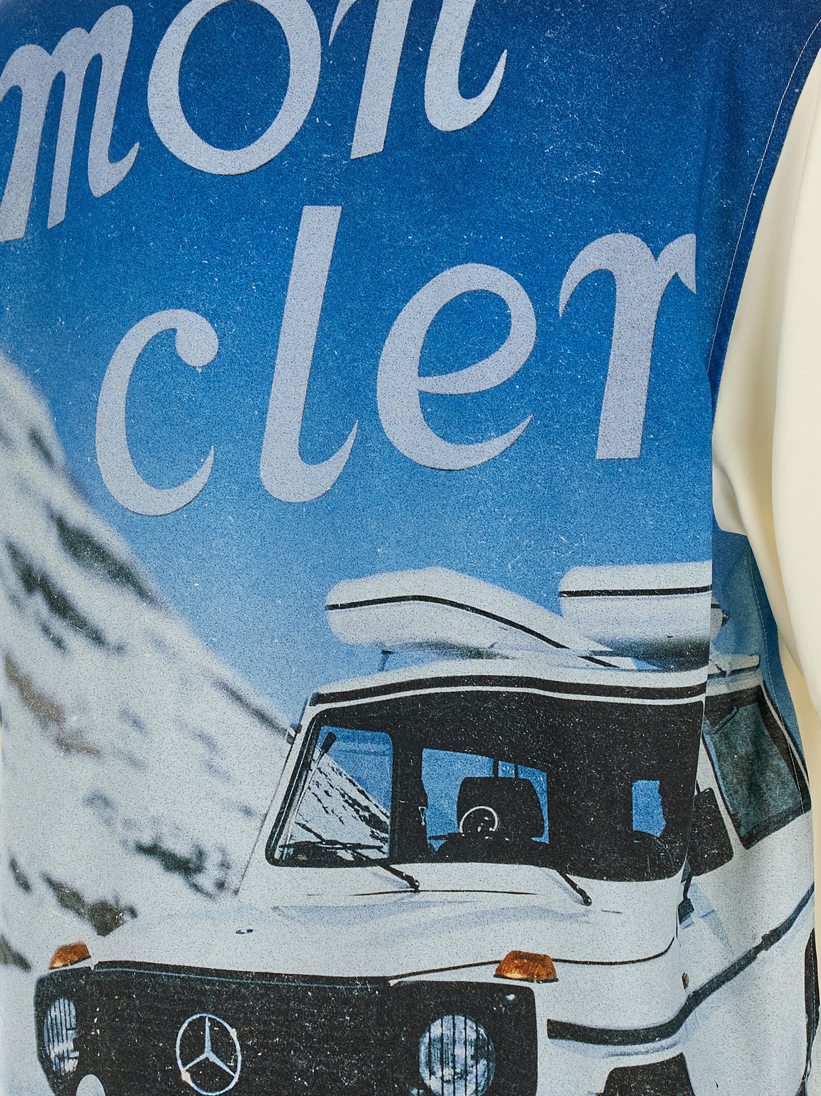 Moncler Genius Moncler X Mercedes-benz By Nigo Print Bowling Shirt
