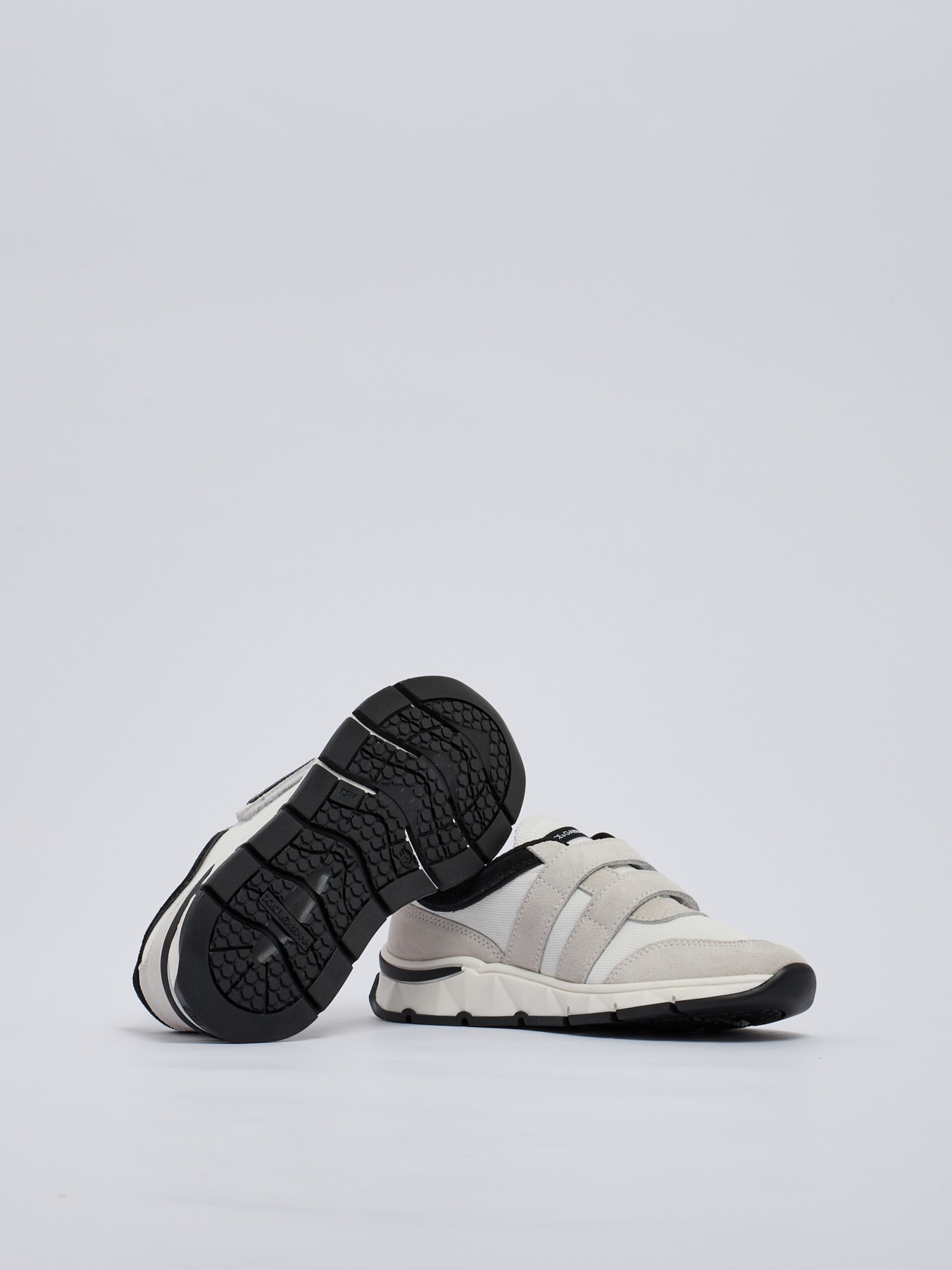 Shop Dolce & Gabbana Sneakers Low Sneaker In Bianco-nero