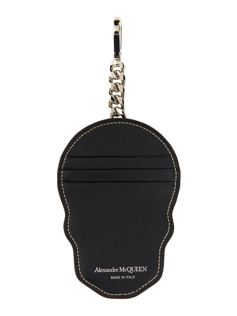 ALEXANDER MCQUEEN SKULL CARD HOLDER 