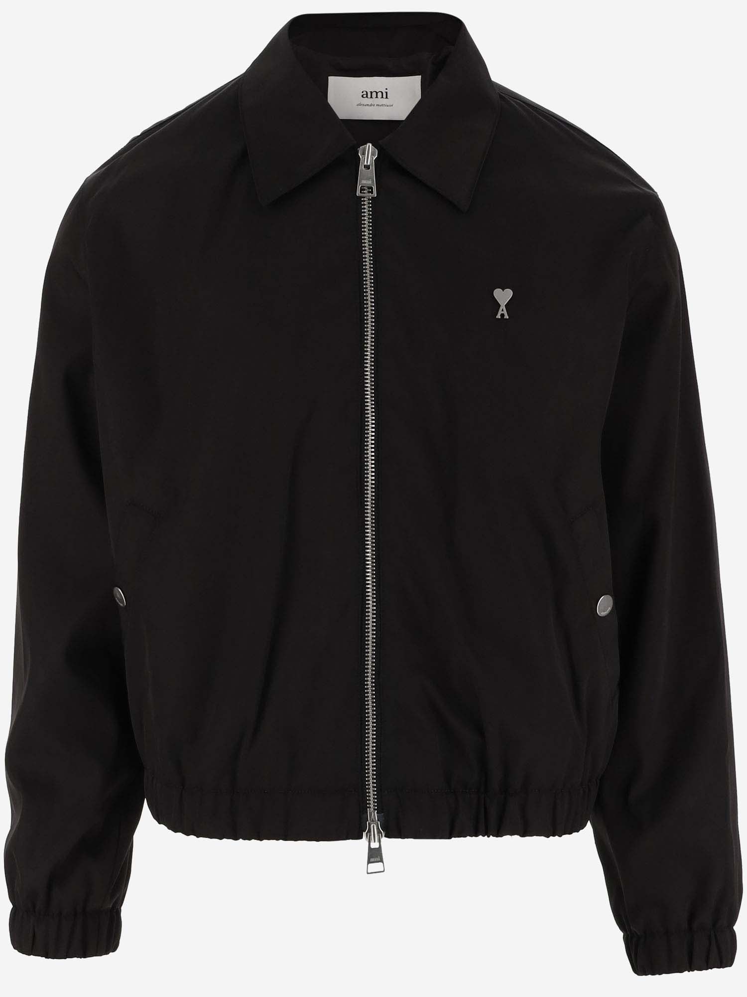 Technical Fabric Jacket With Logo