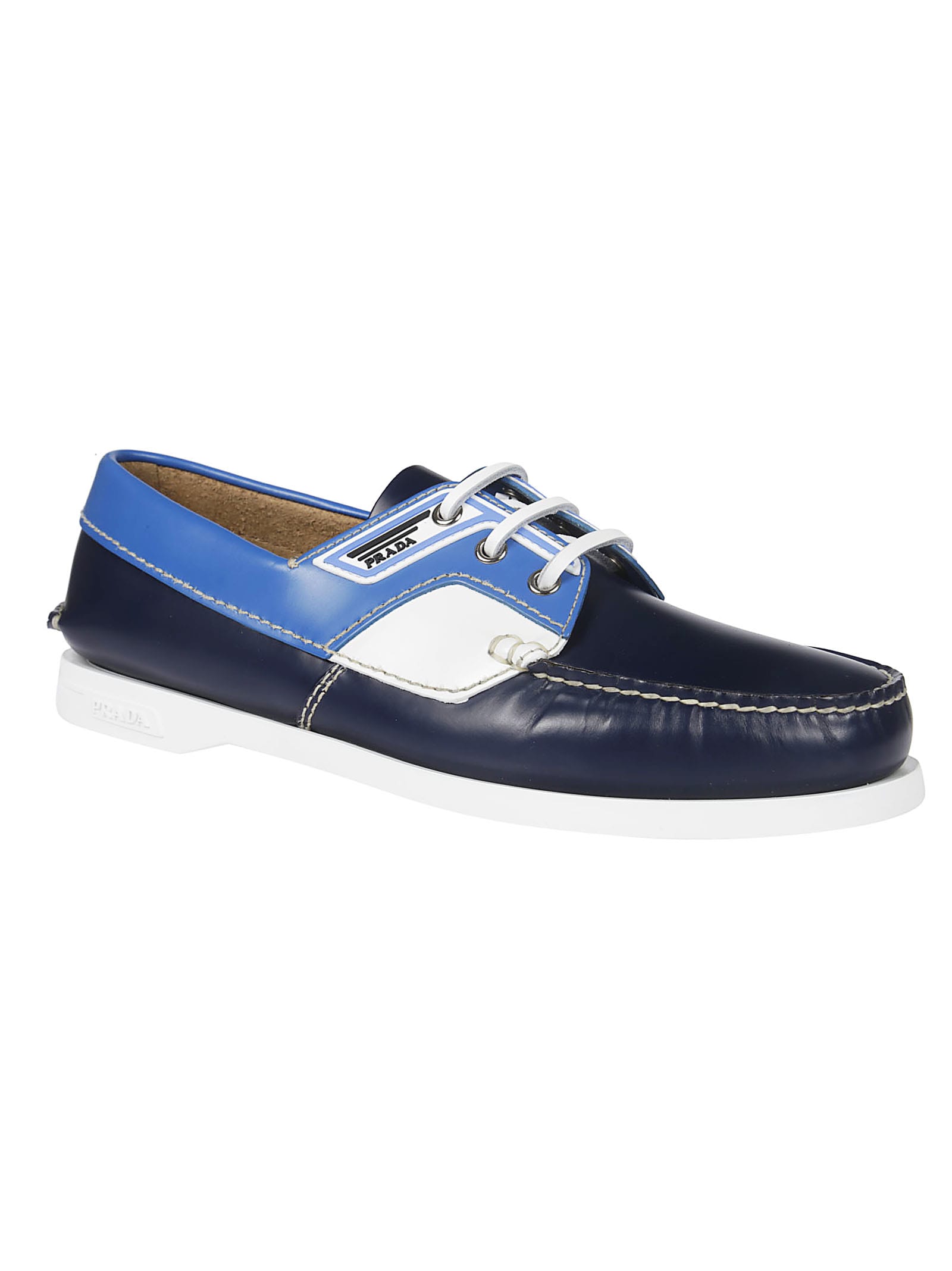 prada boat shoes