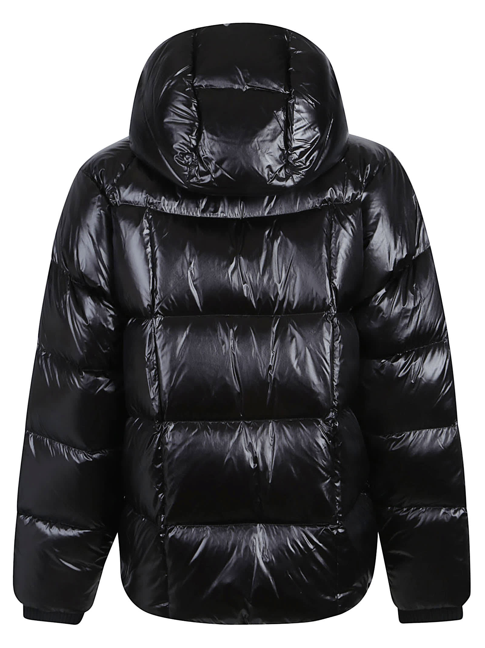 Dsquared2 3d Down Jacket In Black