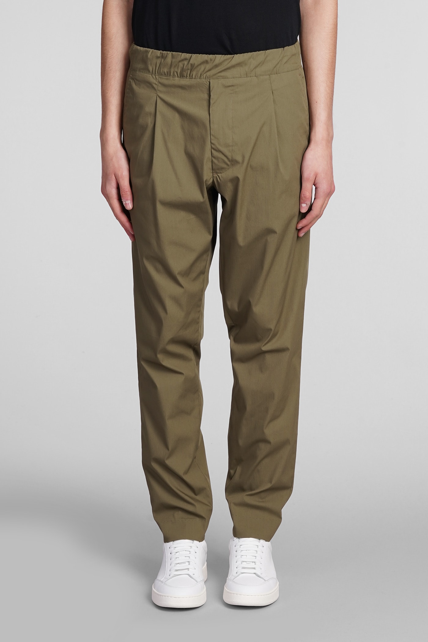 Patrick Pants In Green Cotton
