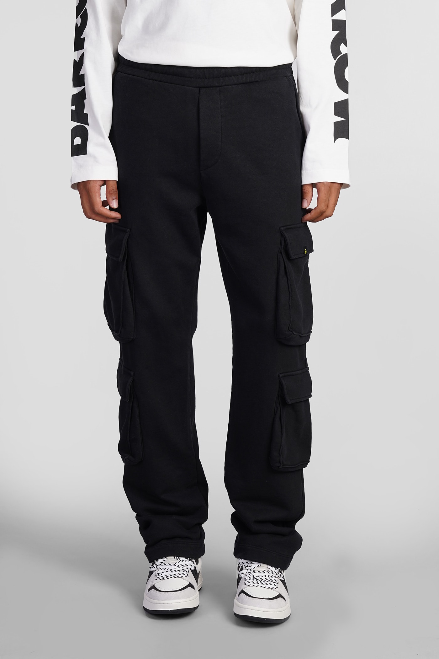 Barrow Pants In Black Cotton