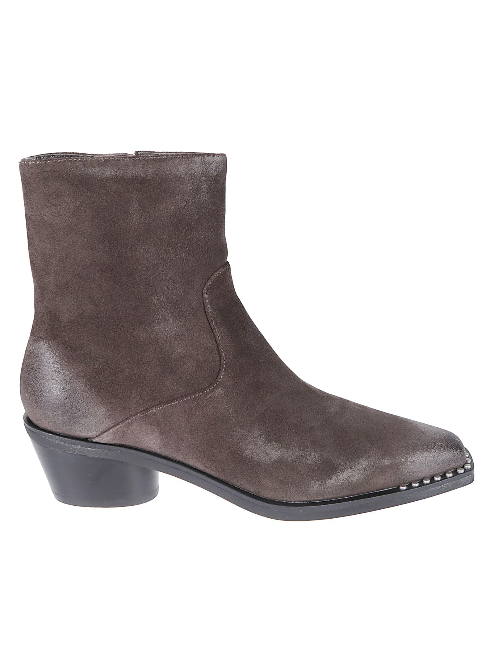 Ash Hasley Ankle Boots In Brown
