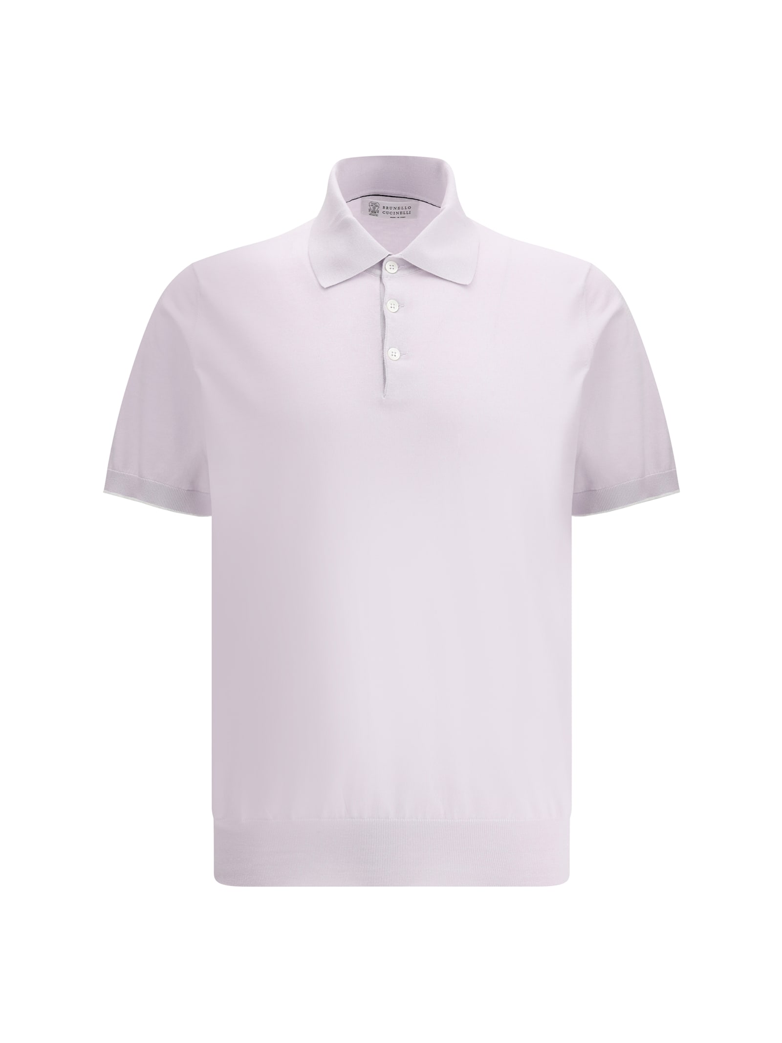 Brunello Cucinelli Cotton Polo Shirt In Cmr90