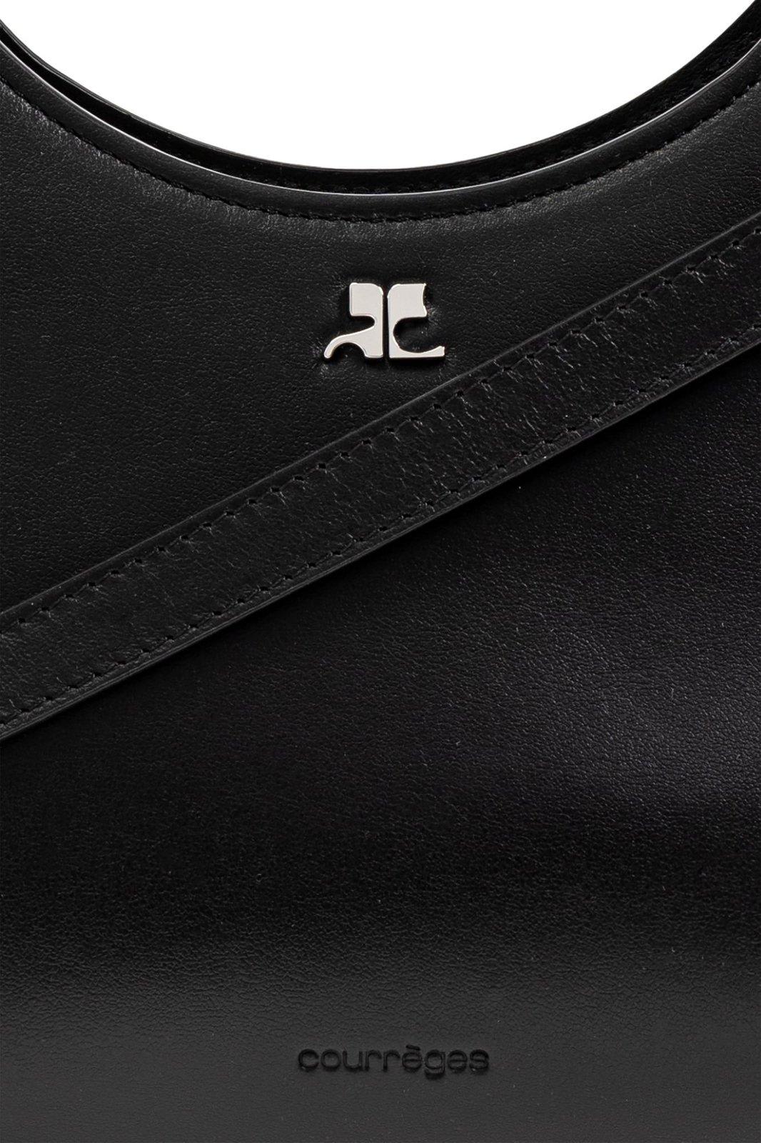 Courrèges Mini Holy Day Purse In Black