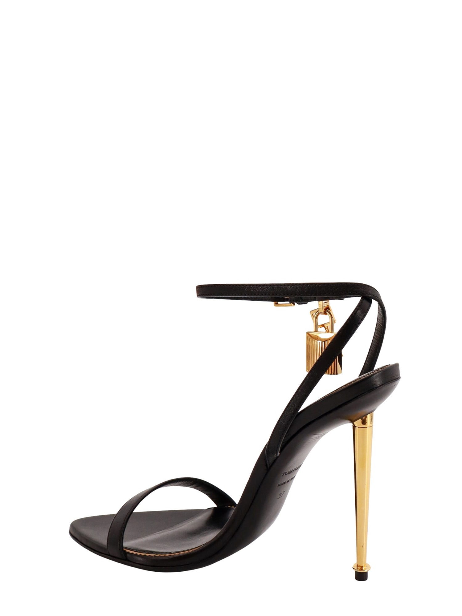 Shop Tom Ford Sandals In Black