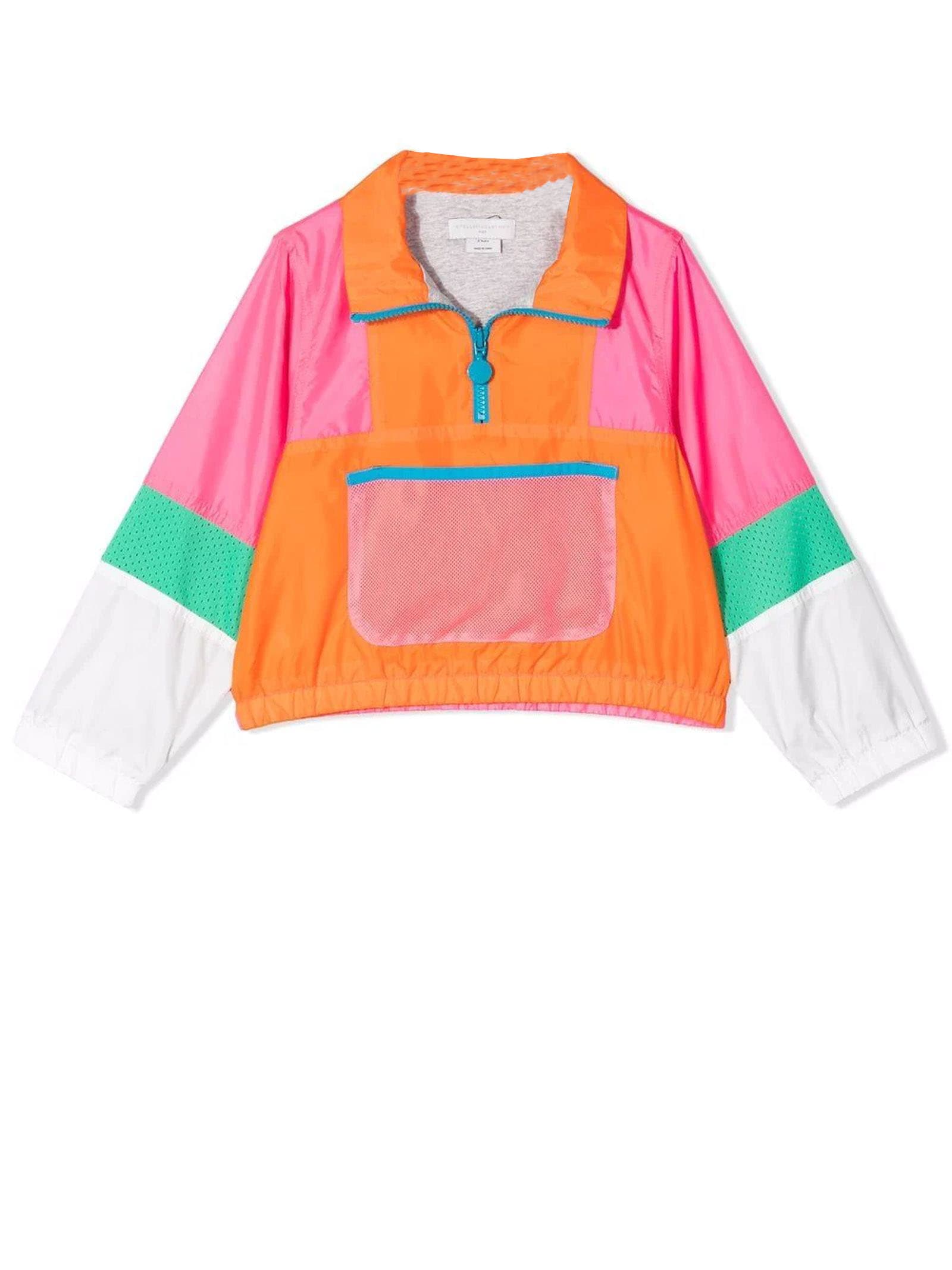 Stella McCartney Kids multicolor polyester jacket