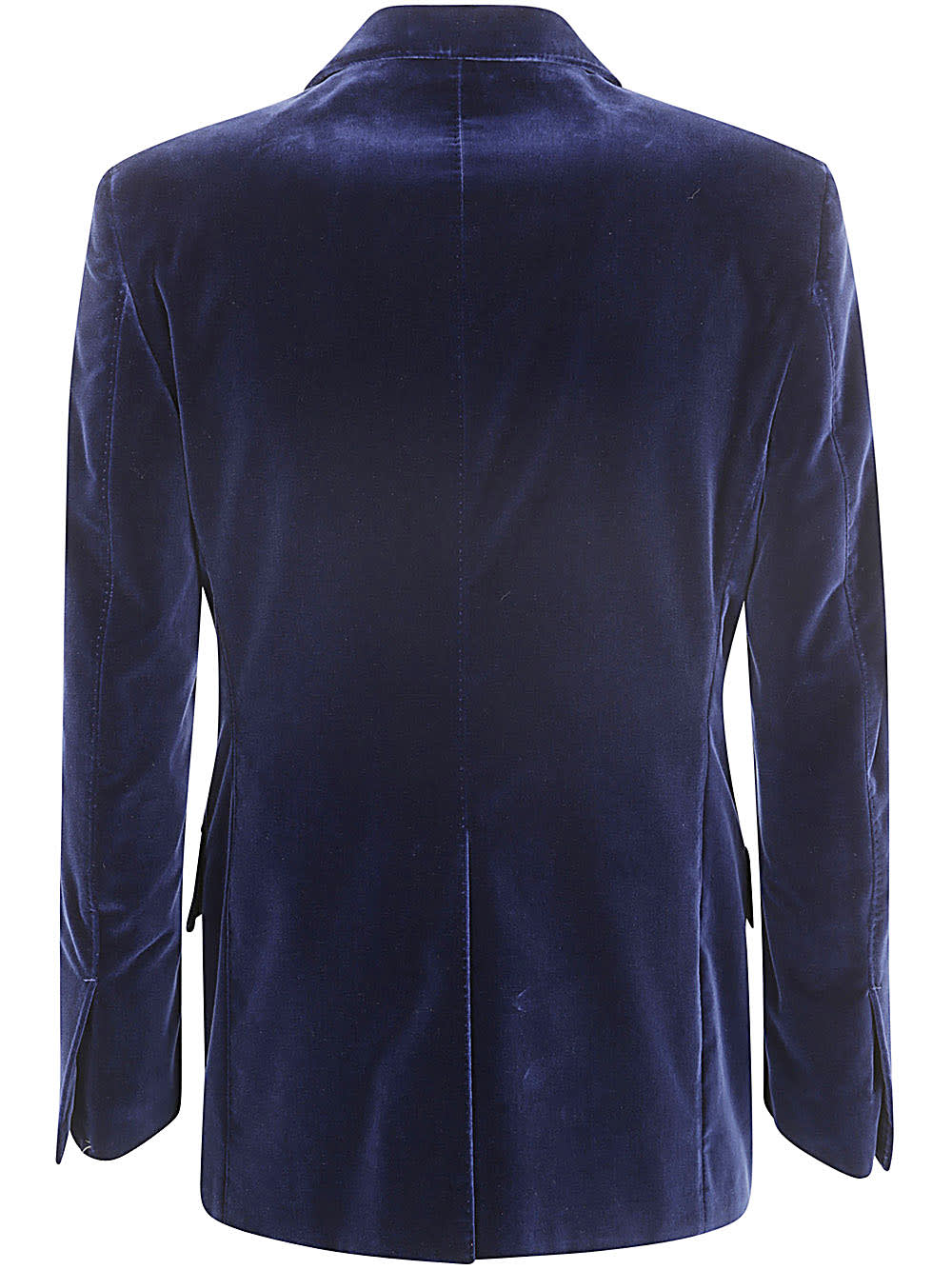 Shop Tom Ford Compact Light Velvet Atticus Jacket In Indigo