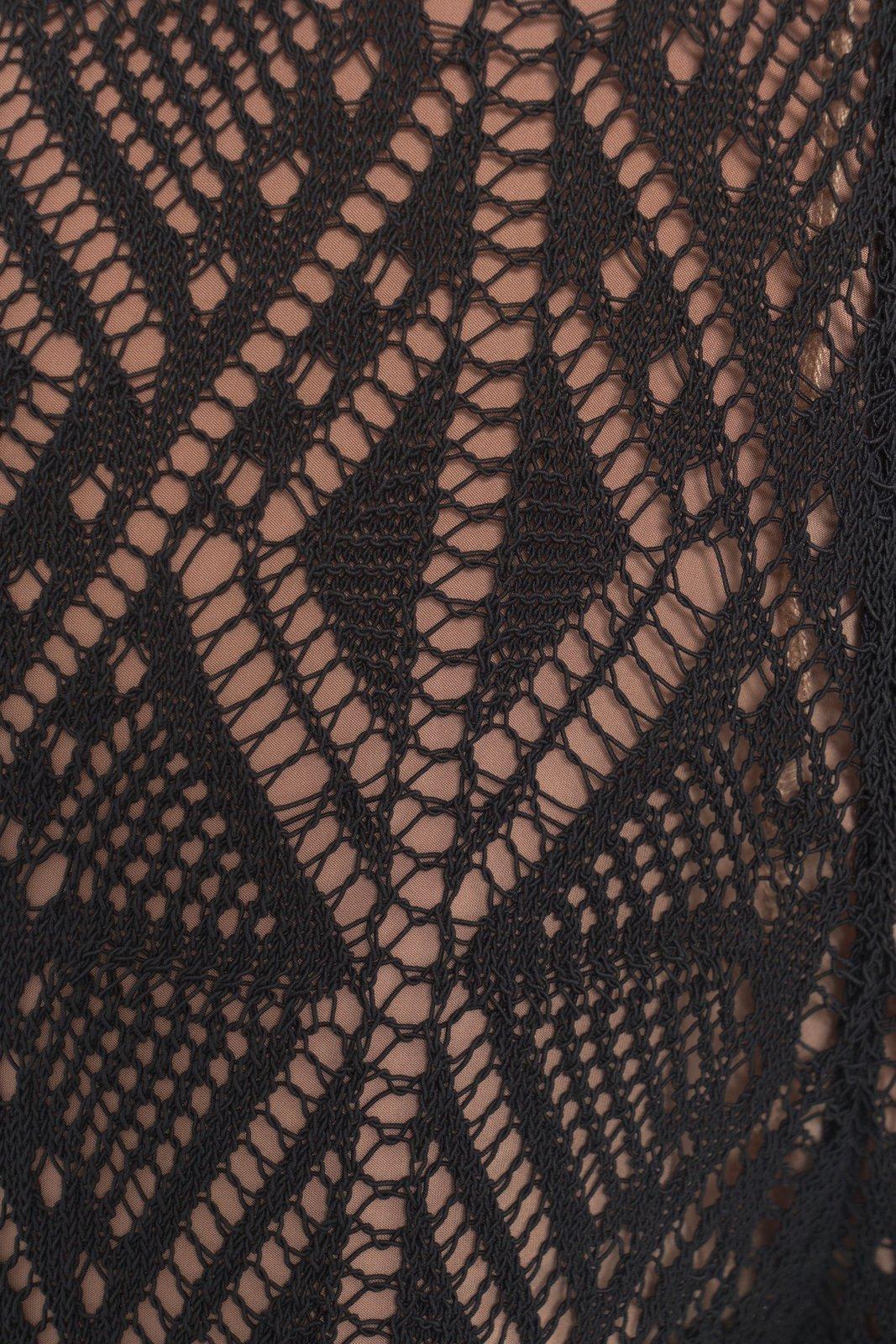 Shop Liu •jo Crochet Trousers Liu-jo