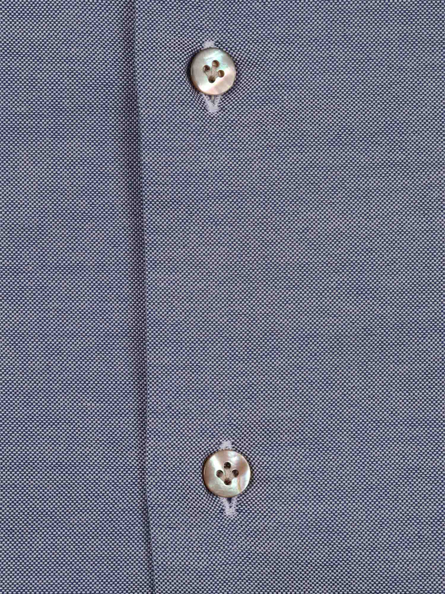 Mazzarelli Oxford Cotton Slim Fit Shirt In Animal Print