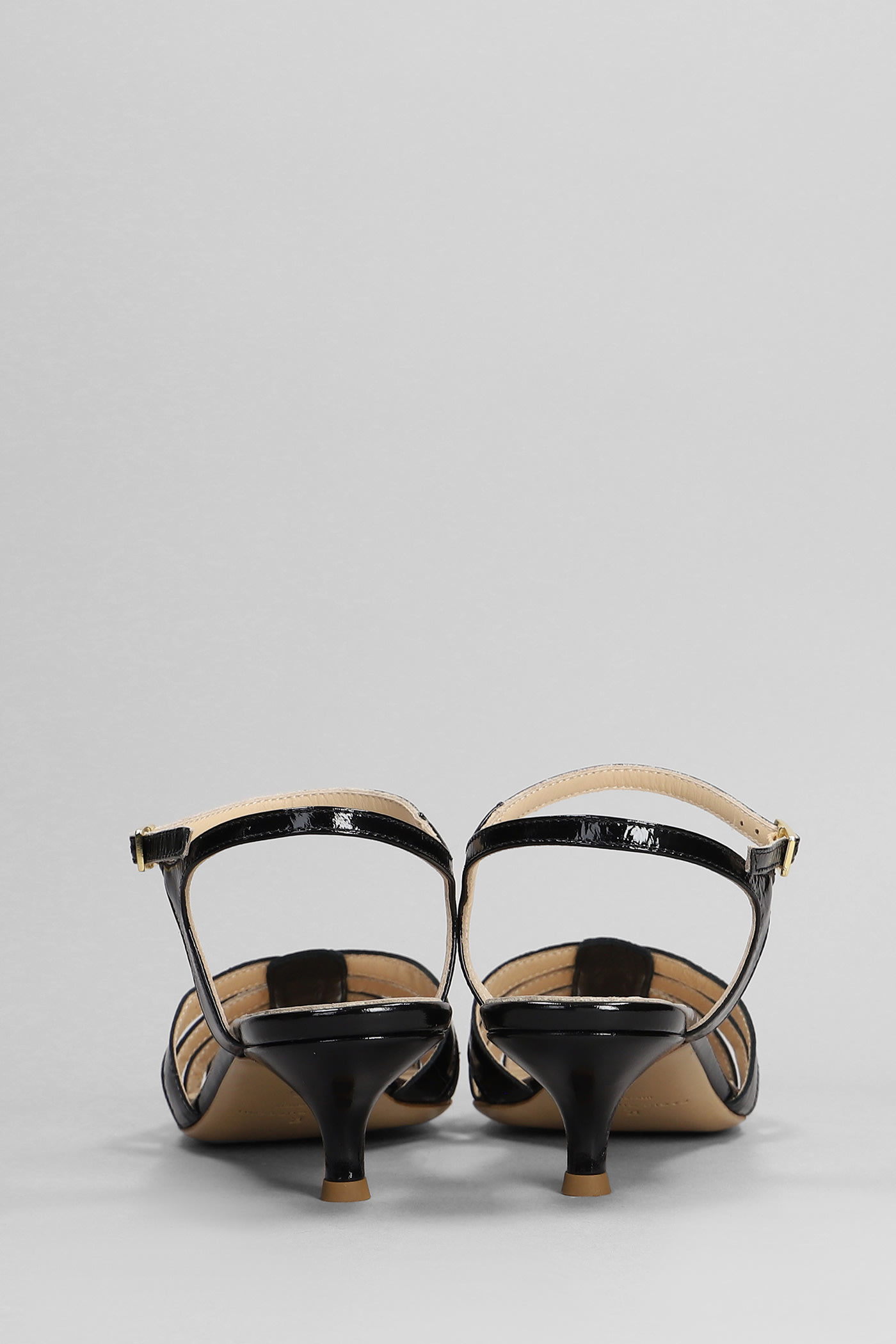 Shop Fabio Rusconi Sandals In Black Leather
