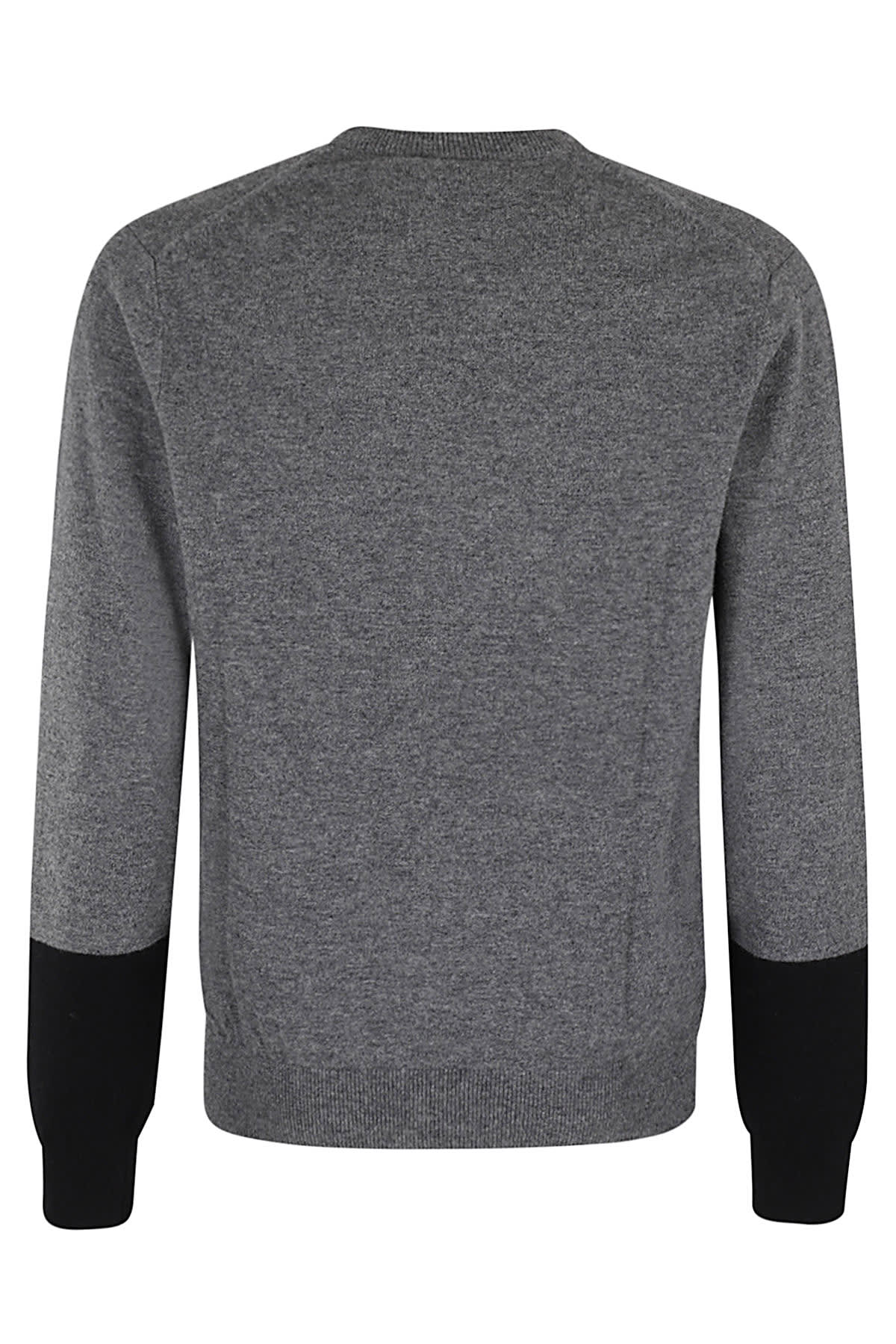 Shop Comme Des Garçons Shirt Pullover Knit In Top Grey Black