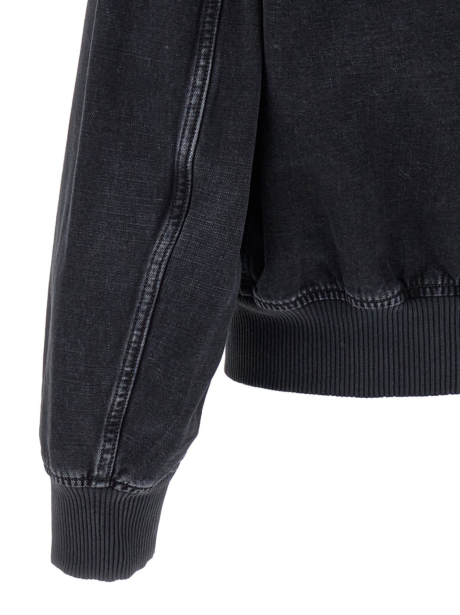 Diesel Jacket In Batavia-weave Denim