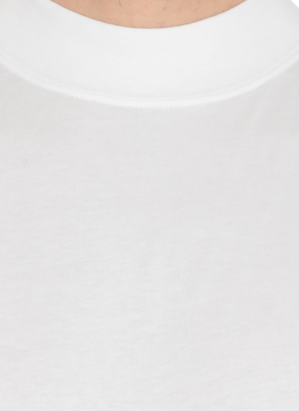 Shop Jil Sander Cotton Oversize T-shirt In White