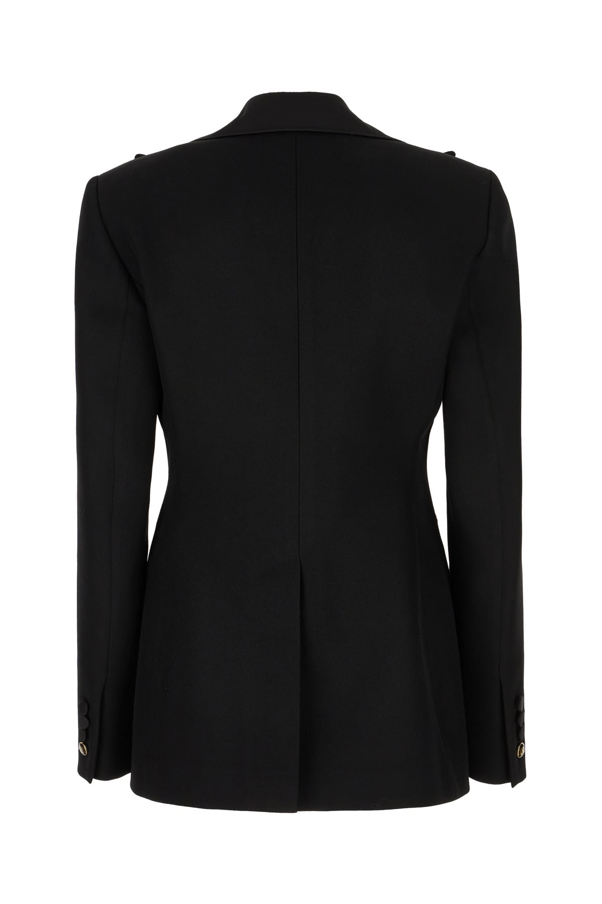 Shop Max Mara Black Wool Blazer In Nero