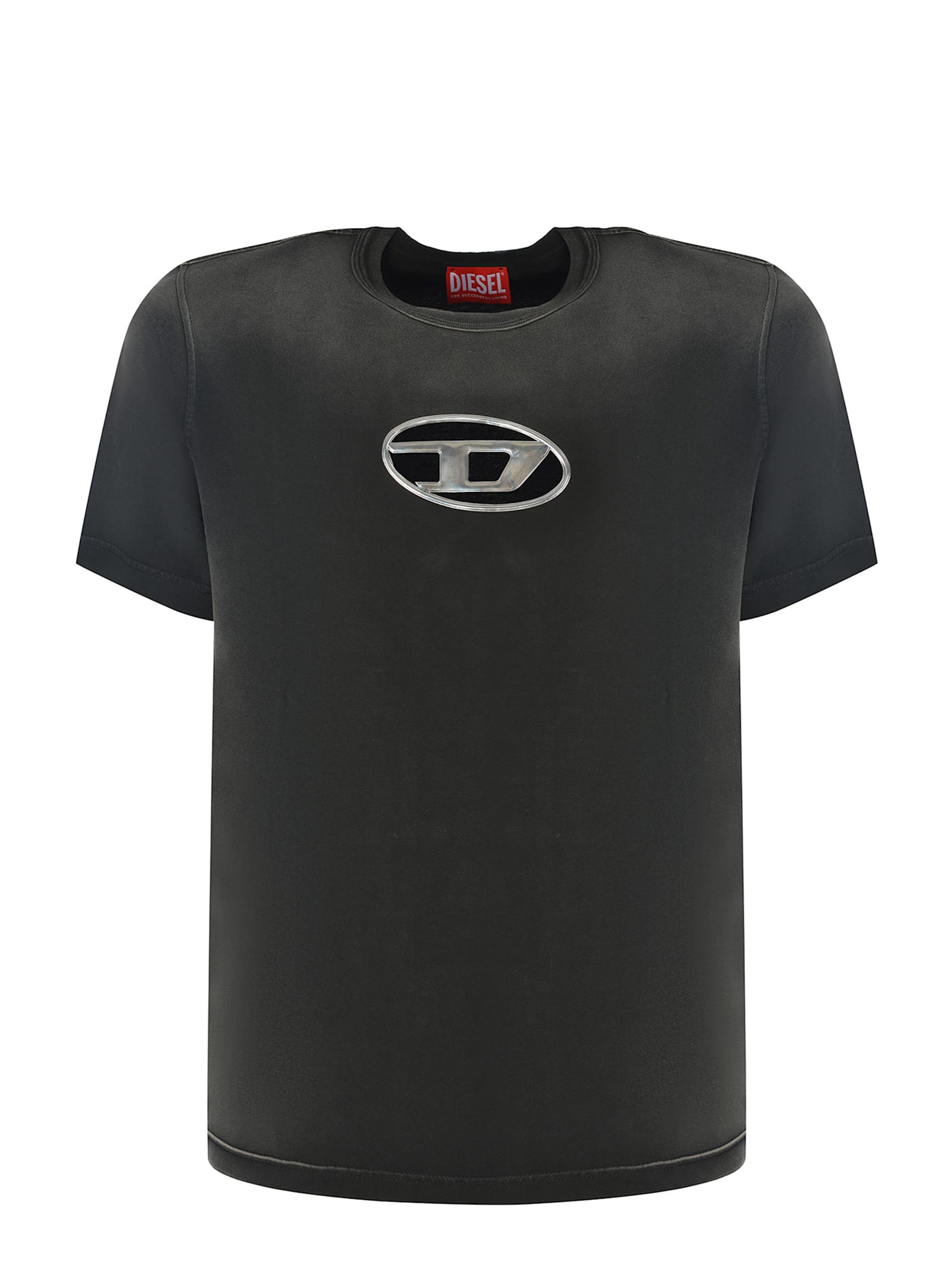 DIESEL T-SHIRT DIESEL OVALD MADE OF COTTON JERSEY 