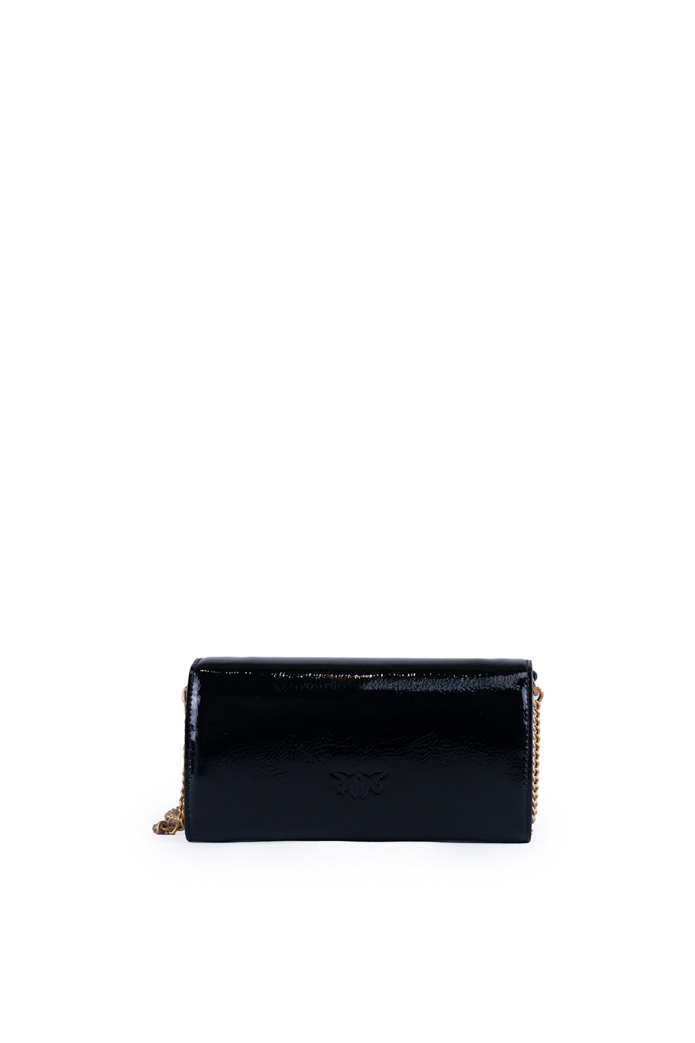 PINKO LOVE ONE WALLET WALLET WITH SHOULDER STRAP