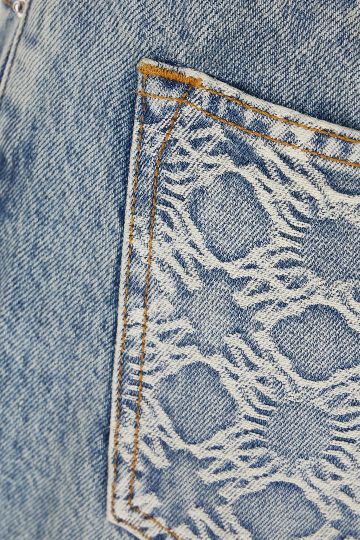 デニム・ジーパン AMIRI JEANS (AWDNGG1005 CLASSICMIDINDIGO) SHOTGUN STRAIGHT JEAN - Antique Indigo | AMIRI
