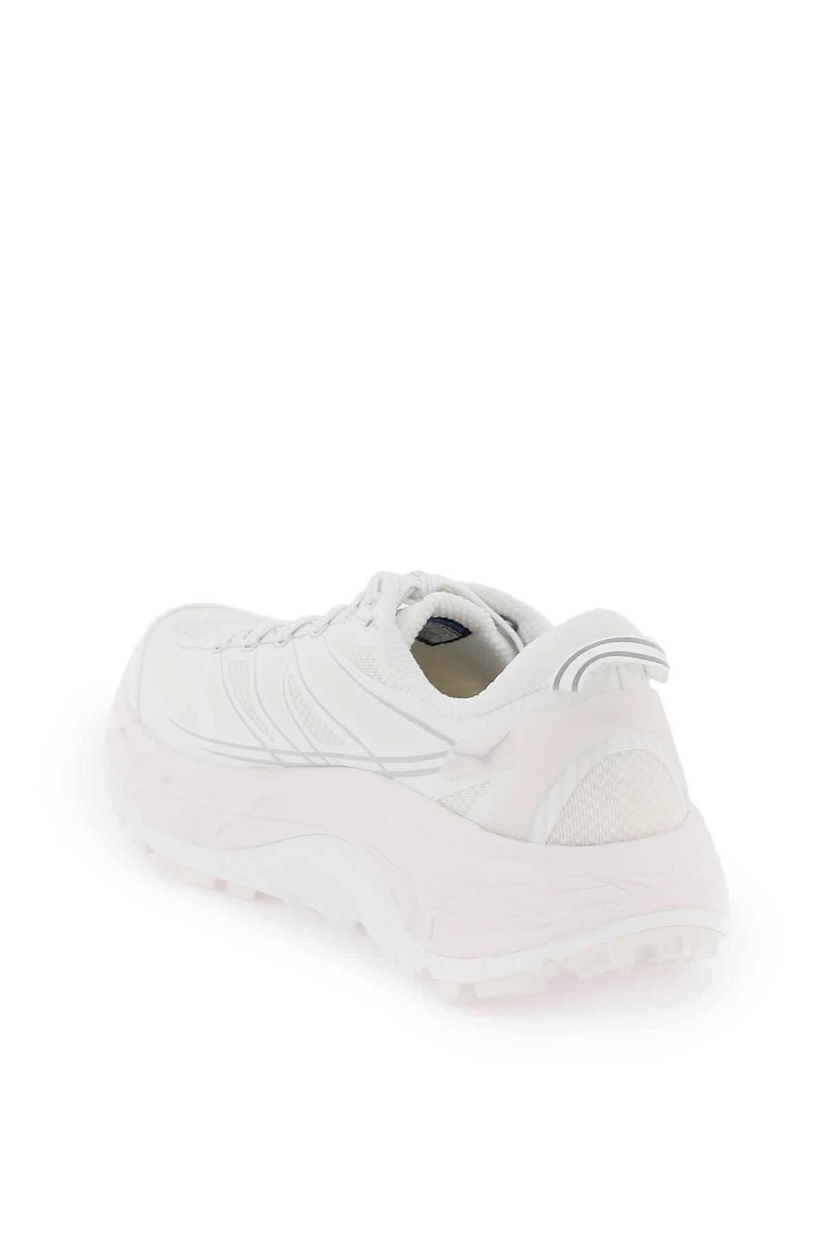 Shop Hoka Mafate Speed 2 Sneakers In Wlrc White / Lunar Rock