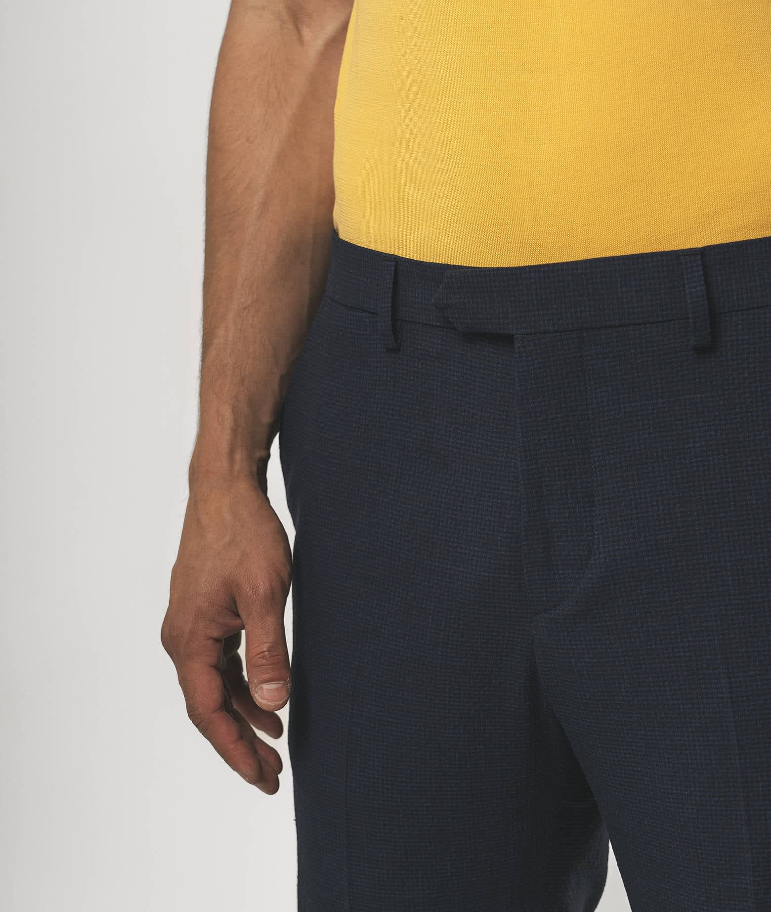 Larusmiani Trousers Venice Beach Pants In Blue
