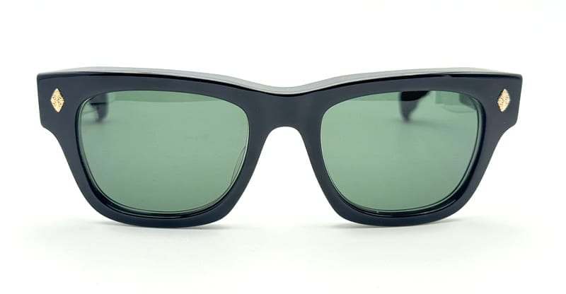 Dick Fitzener - Black / 18k Gold Plated Sunglasses