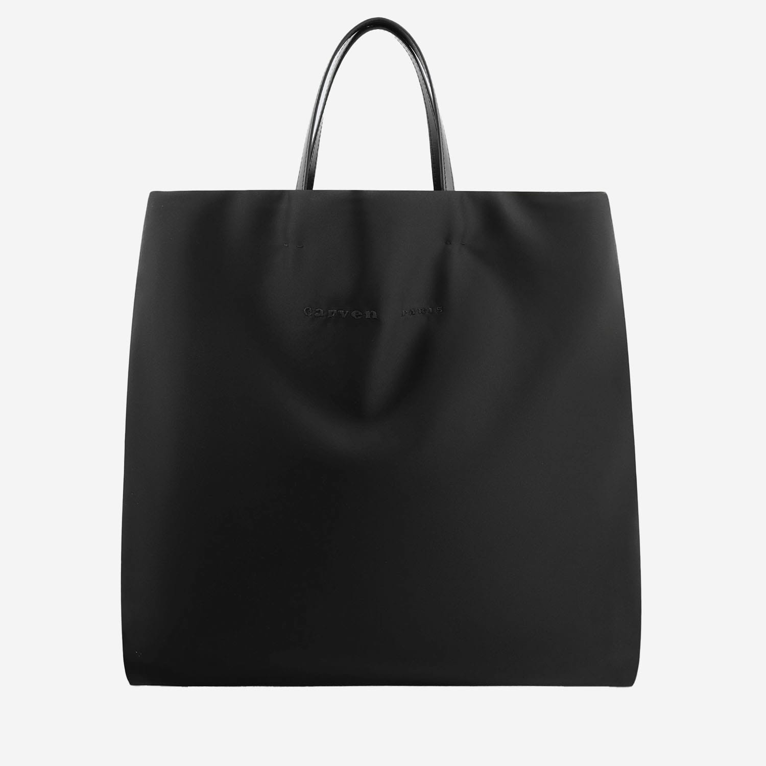 CARVEN SATIN JEANNE TOTE BAG