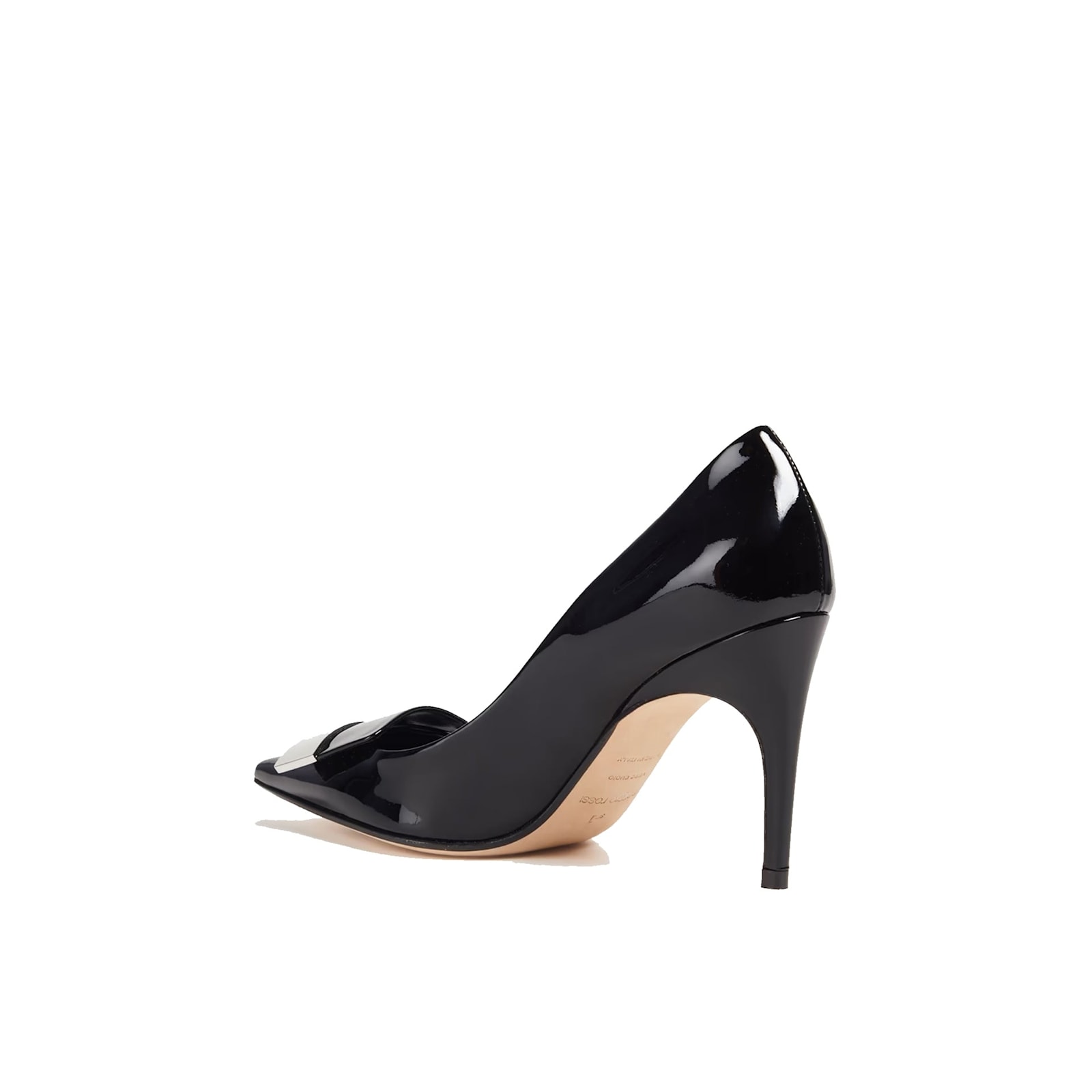 Shop Sergio Rossi Leather Pumps In Black