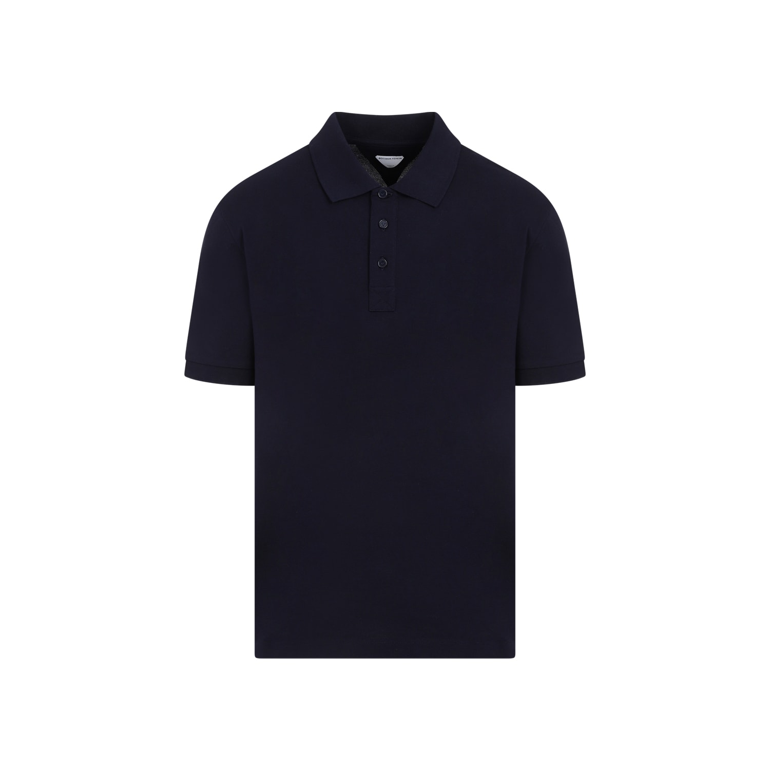 Shop Bottega Veneta Polo In Navy