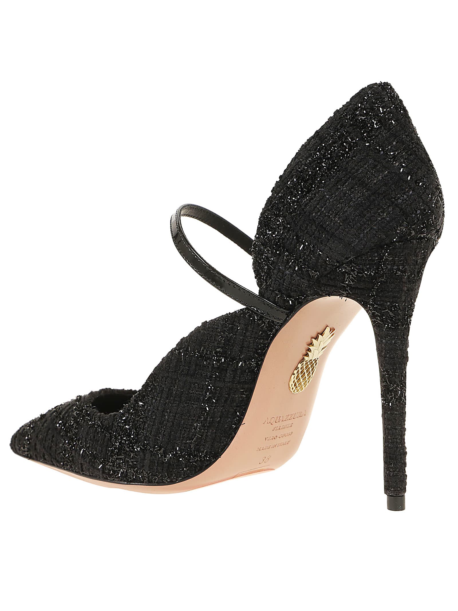 Shop Aquazzura Bellezza Pump 105 In Black